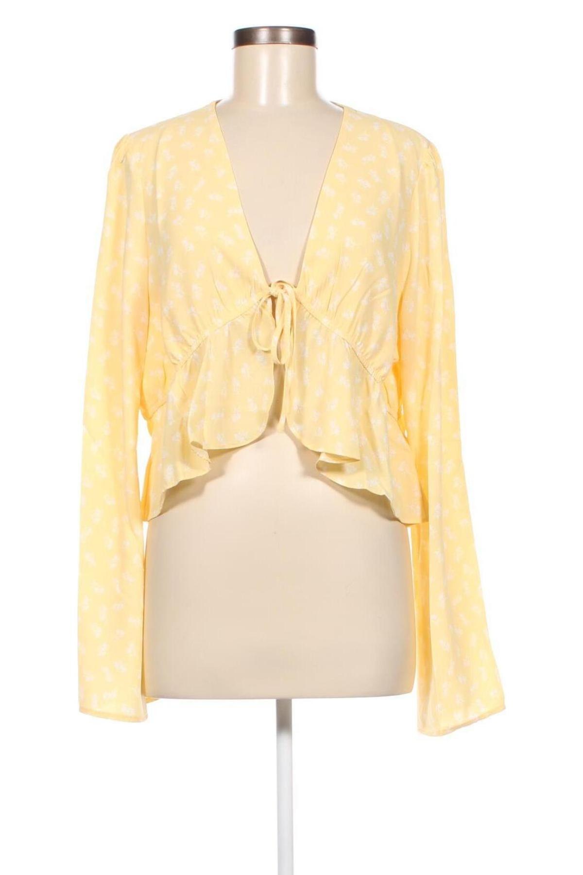 Γυναικεία ζακέτα Fashion Union, Μέγεθος XL, Χρώμα Κίτρινο, Τιμή 4,04 €