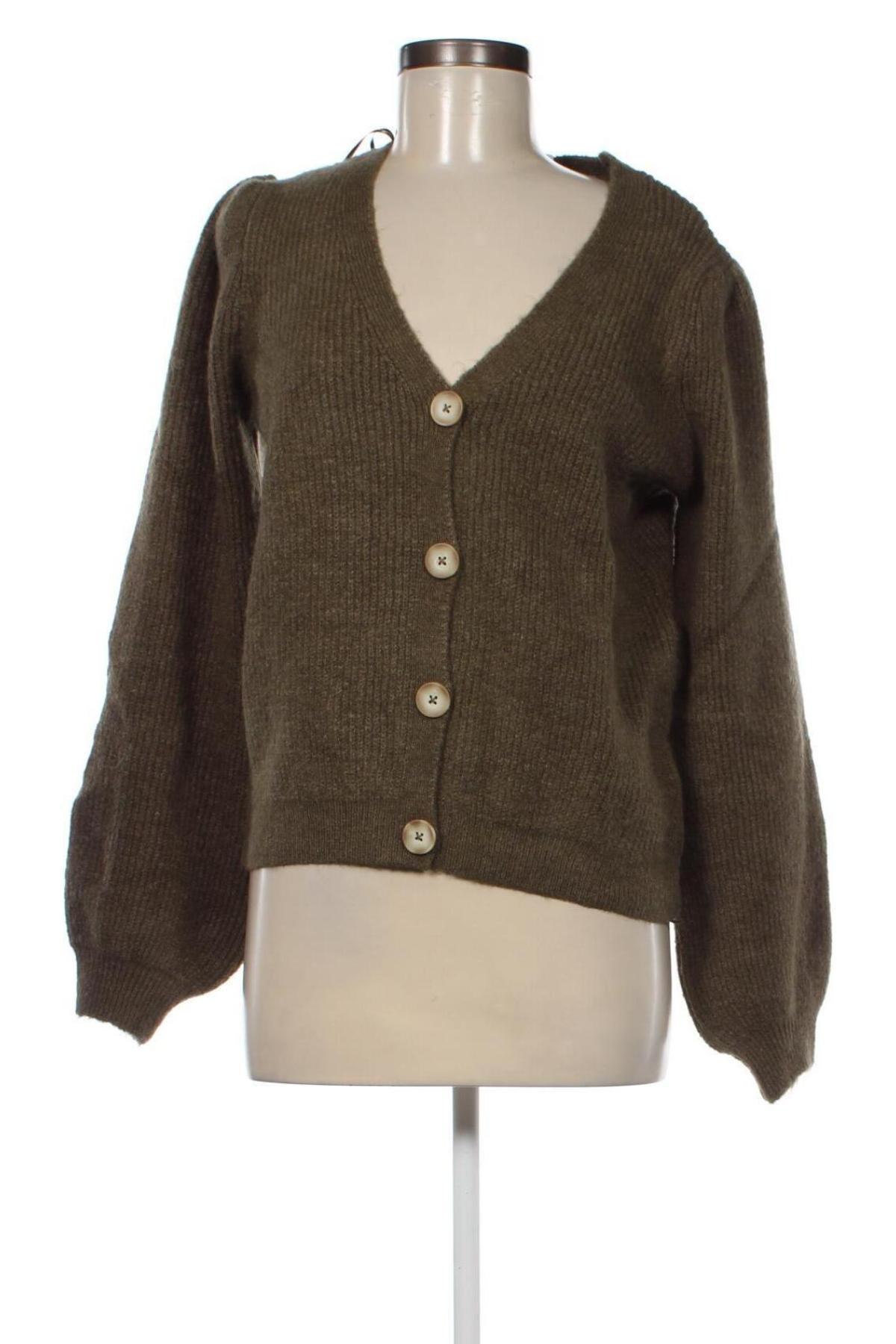 Cardigan de damă Noisy May, Mărime L, Culoare Verde, Preț 21,18 Lei