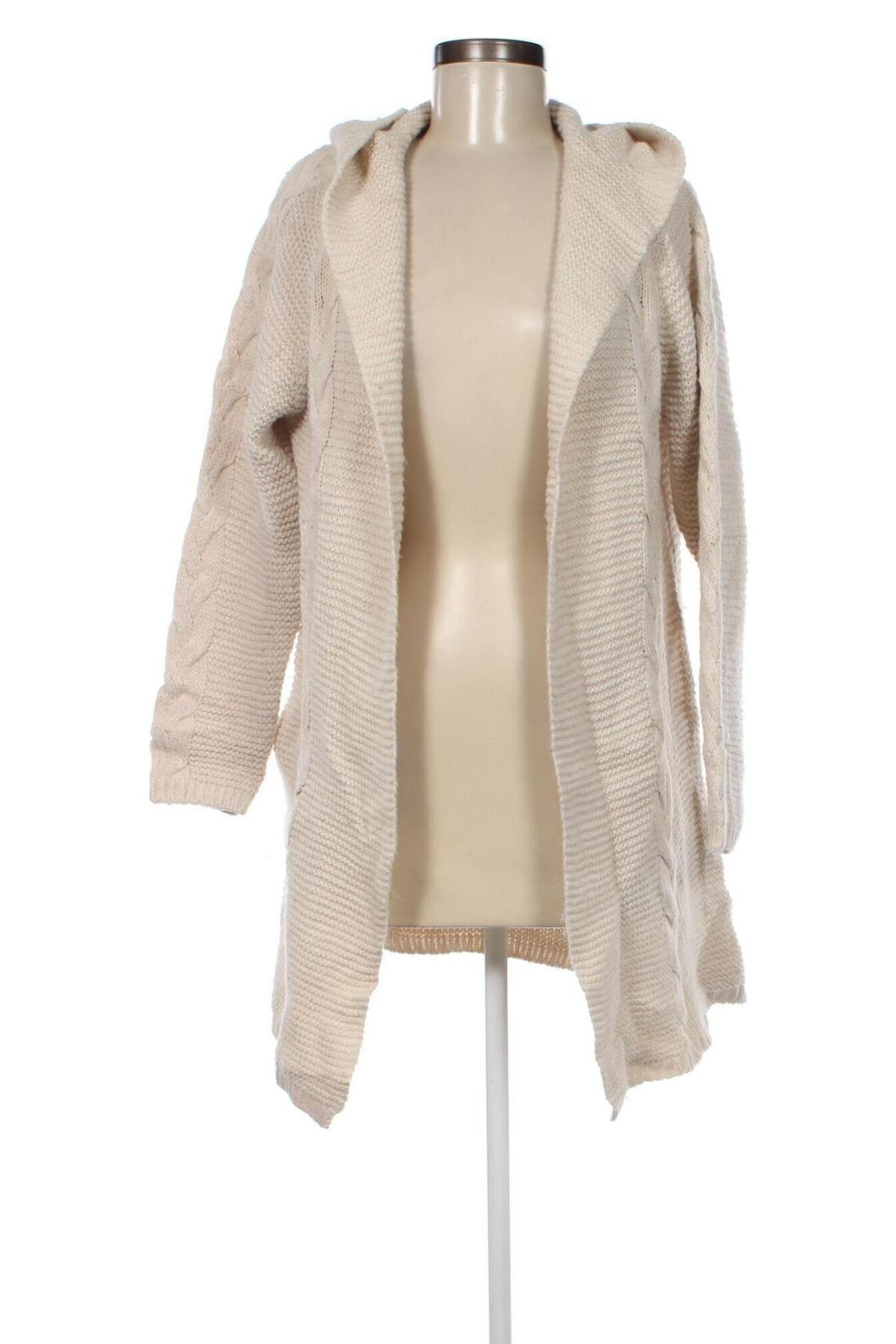 Damen Strickjacke V Milano, Größe M, Farbe Beige, Preis 8,07 €