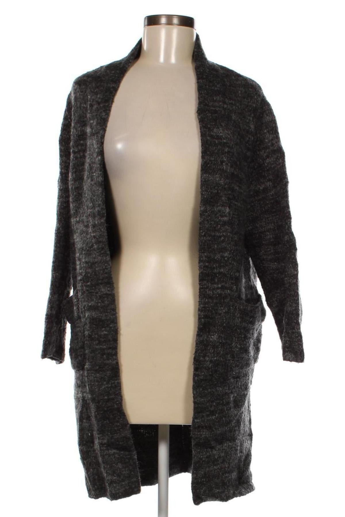 Cardigan de damă Zara Knitwear, Mărime S, Culoare Gri, Preț 19,74 Lei