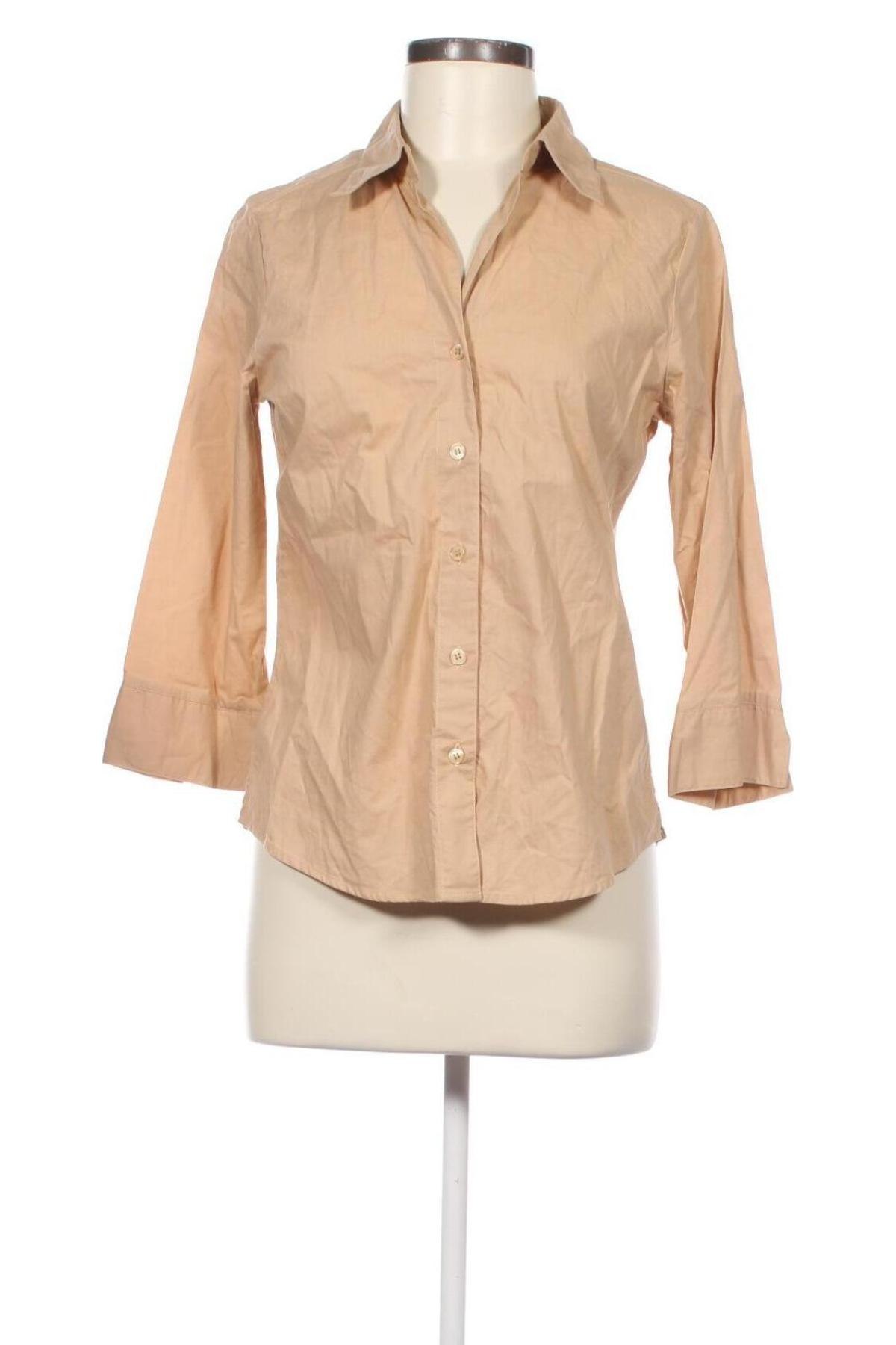 Γυναικείο πουκάμισο, Μέγεθος S, Χρώμα  Μπέζ, Τιμή 2,63 €