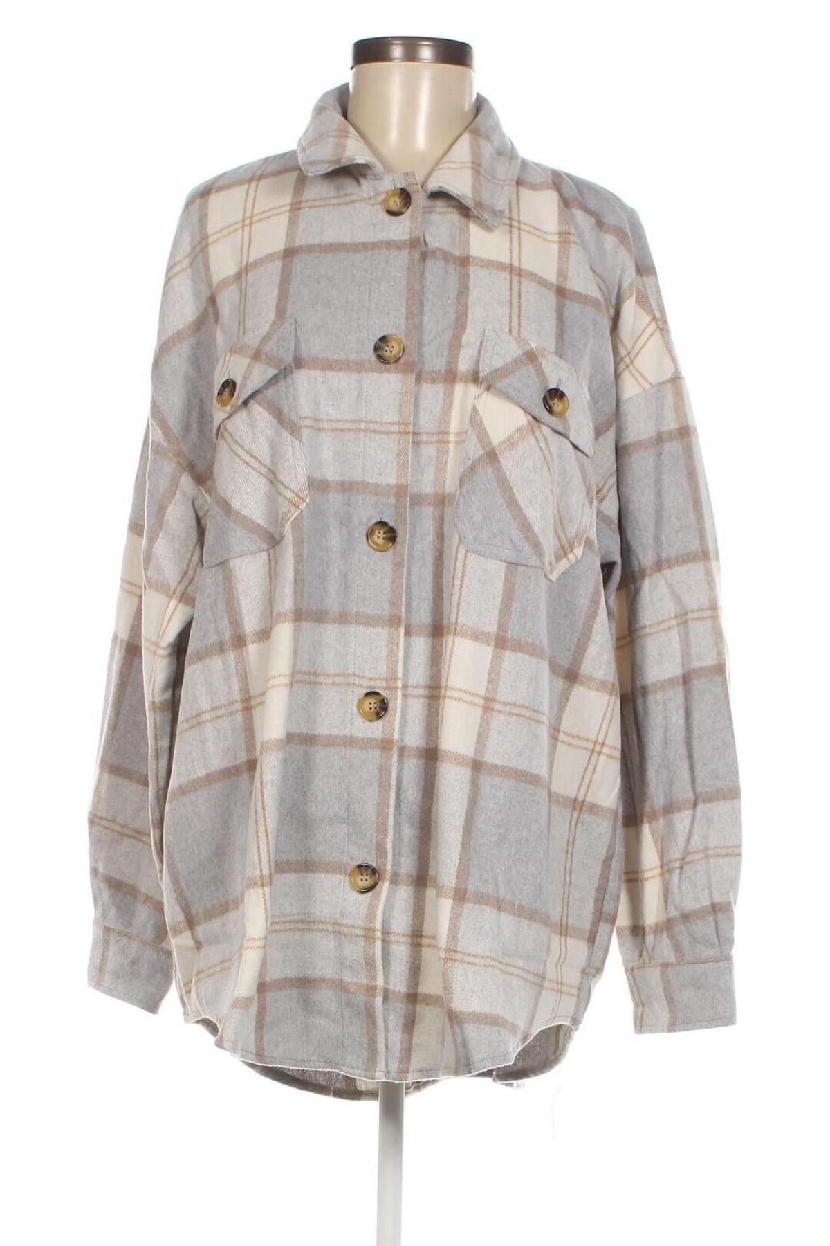 Γυναικείο πουκάμισο ADPT, Μέγεθος XL, Χρώμα Γκρί, Τιμή 10,52 €