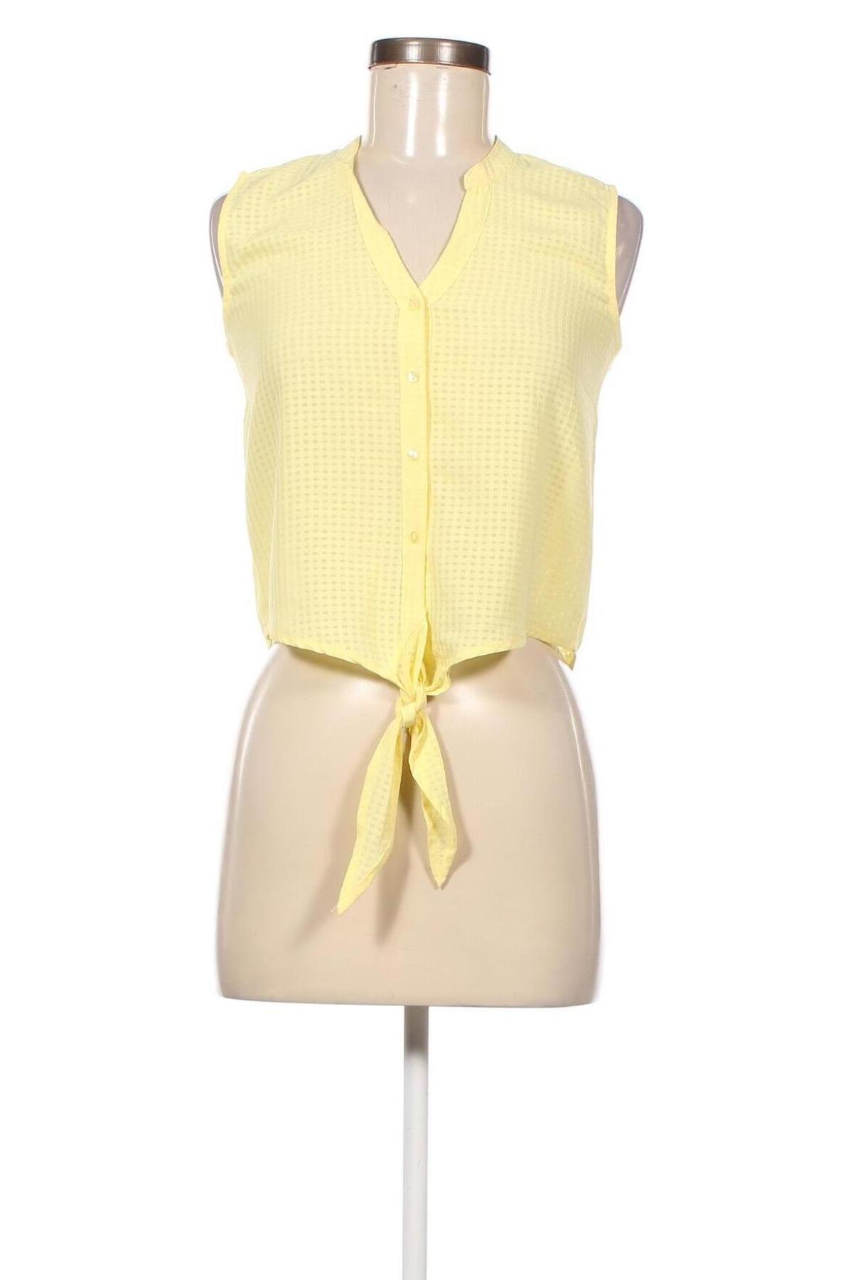 Γυναικείο πουκάμισο Cropp, Μέγεθος XS, Χρώμα Κίτρινο, Τιμή 8,02 €