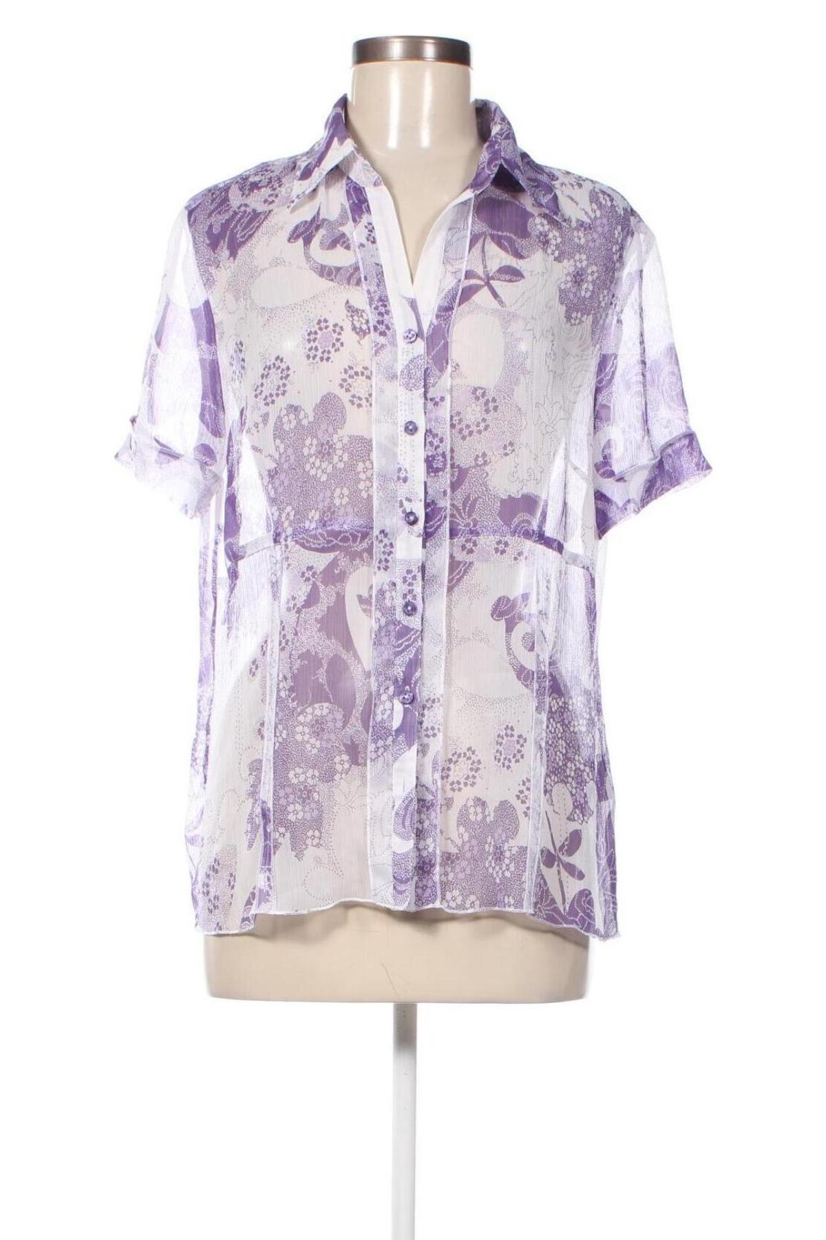 Γυναικείο πουκάμισο Frank Walder, Μέγεθος L, Χρώμα Βιολετί, Τιμή 11,57 €
