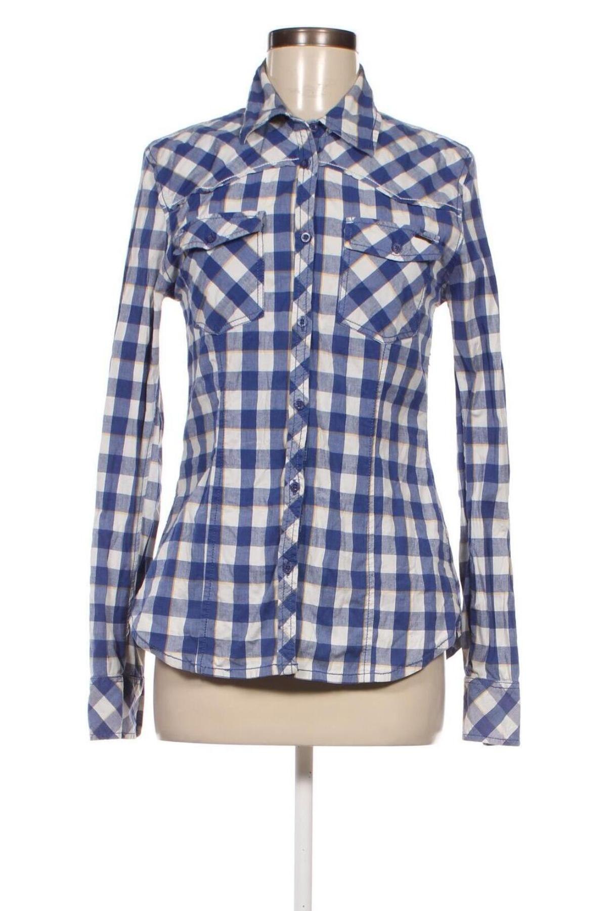 Γυναικείο πουκάμισο Garcia, Μέγεθος L, Χρώμα Πολύχρωμο, Τιμή 2,69 €