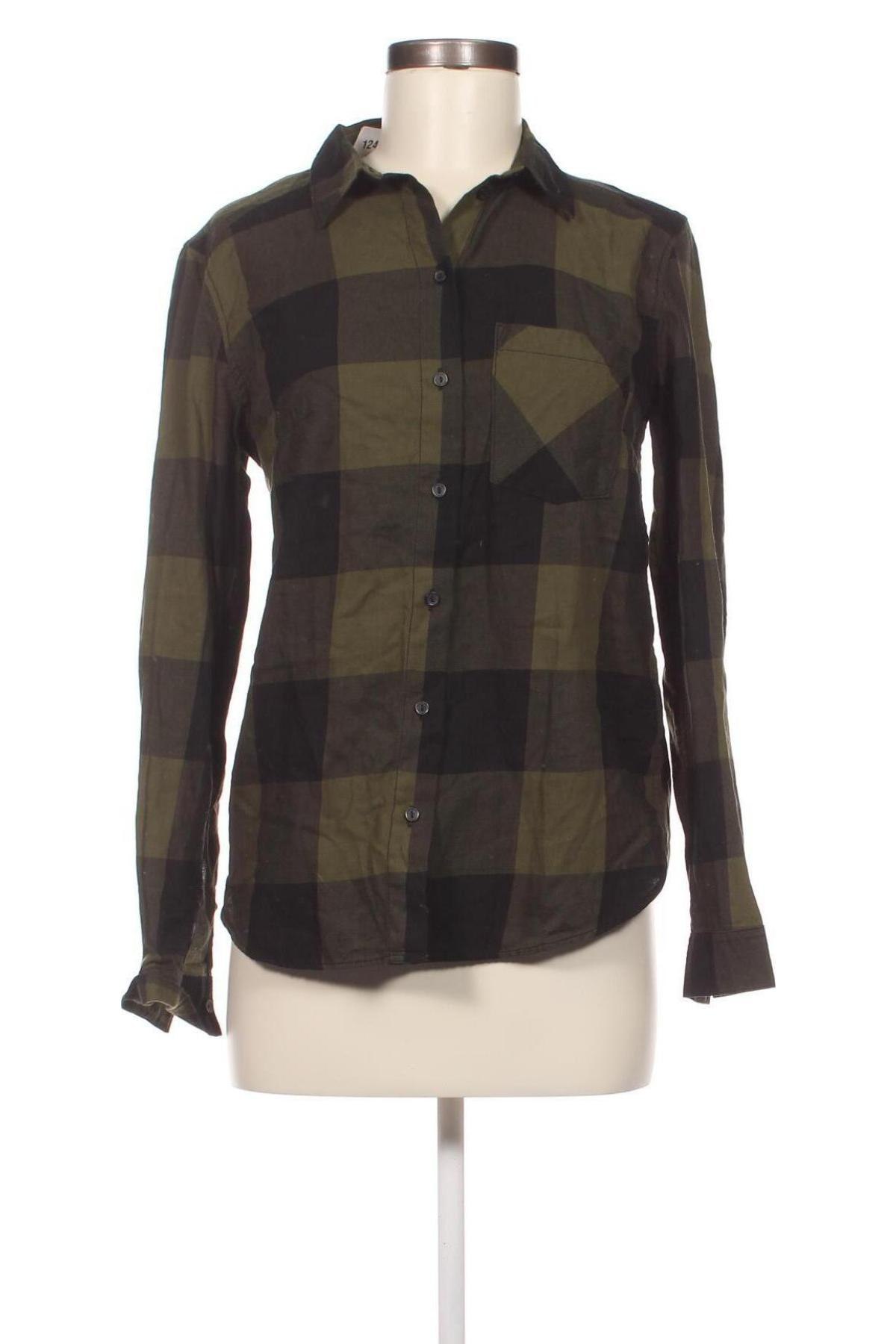 Γυναικείο πουκάμισο H&M Divided, Μέγεθος XS, Χρώμα Πράσινο, Τιμή 2,32 €