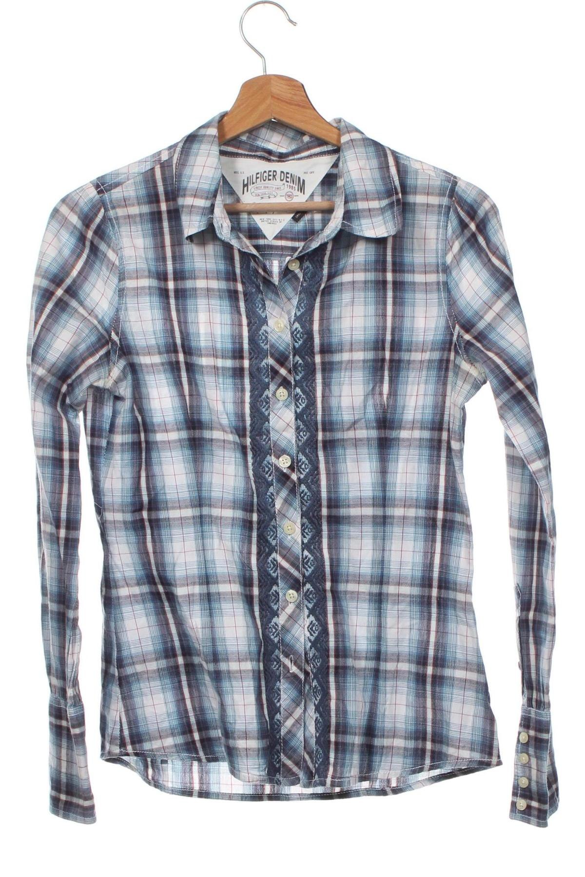 Γυναικείο πουκάμισο Hilfiger Denim, Μέγεθος S, Χρώμα Πολύχρωμο, Τιμή 22,14 €