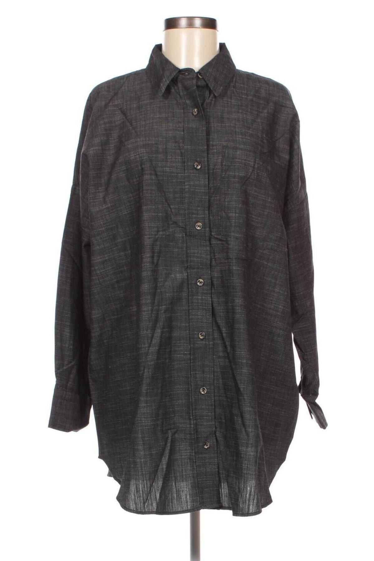 Γυναικείο πουκάμισο Hollister, Μέγεθος M, Χρώμα Γκρί, Τιμή 37,11 €