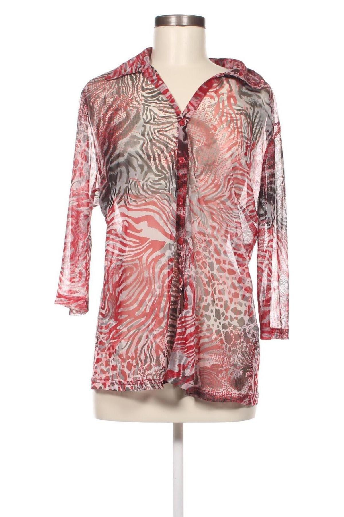 Γυναικείο πουκάμισο Kingfield, Μέγεθος XL, Χρώμα Πολύχρωμο, Τιμή 3,56 €