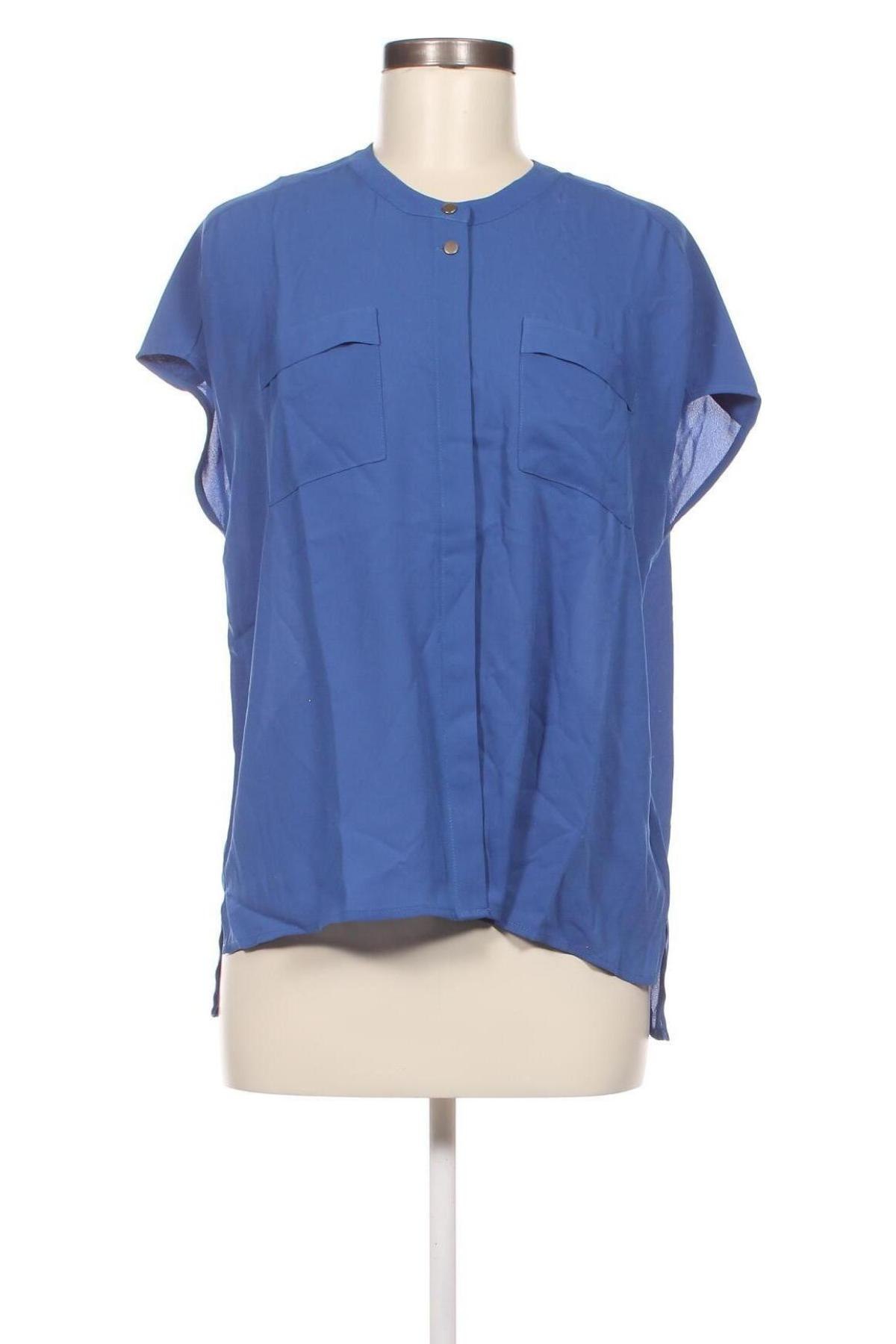 Γυναικείο πουκάμισο Linea Tesini, Μέγεθος XS, Χρώμα Μπλέ, Τιμή 5,57 €