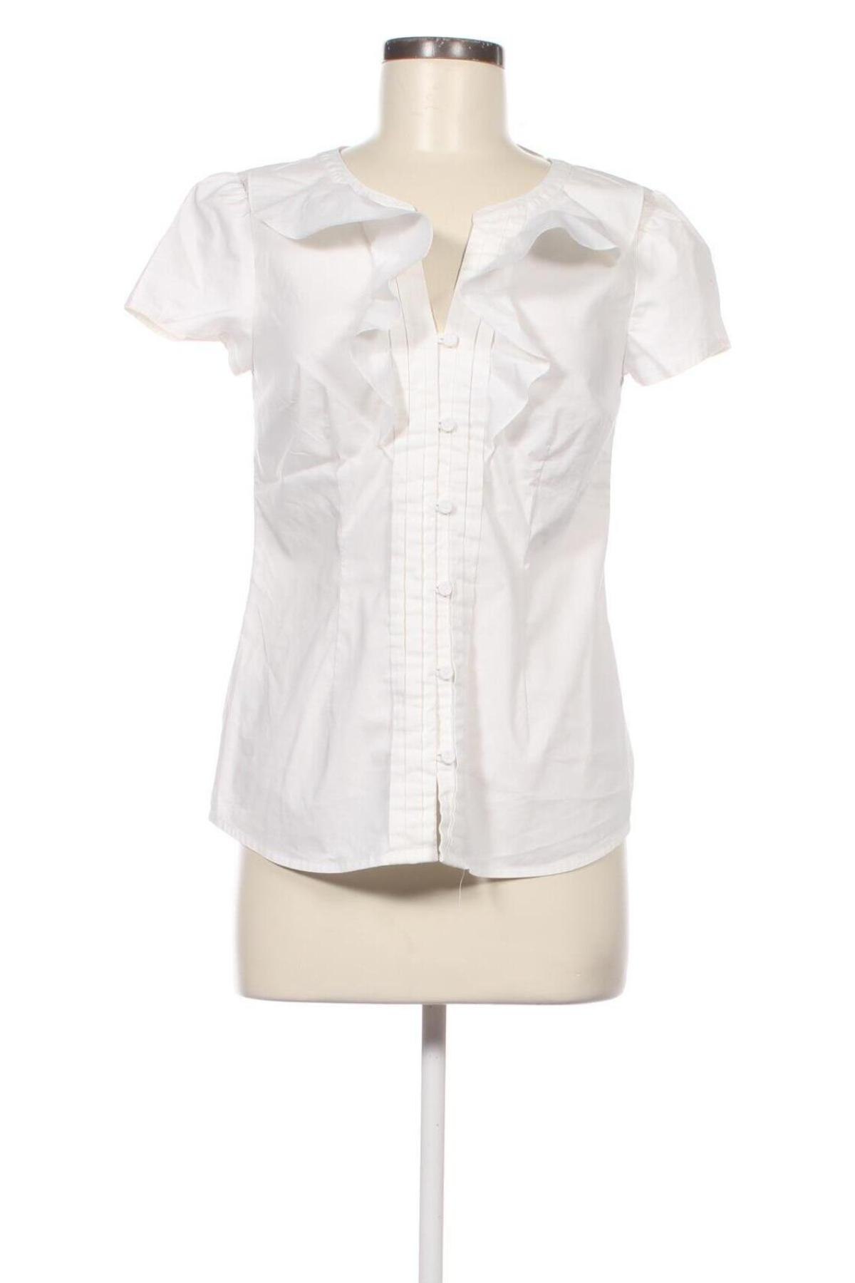 Дамска риза Loft By Ann Taylor, Размер S, Цвят Бял, Цена 34,10 лв.