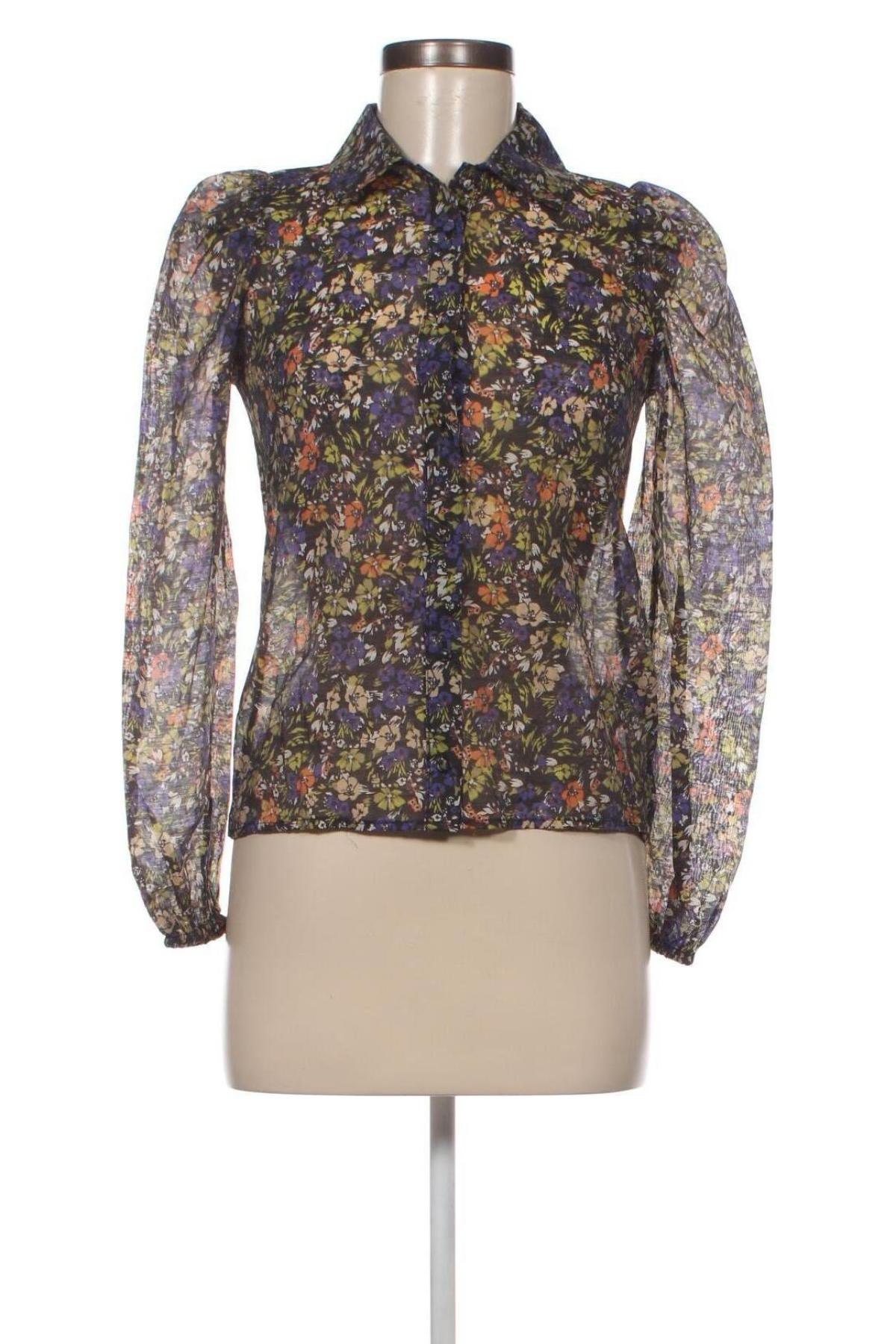 Γυναικείο πουκάμισο Pimkie, Μέγεθος XXS, Χρώμα Πολύχρωμο, Τιμή 3,51 €