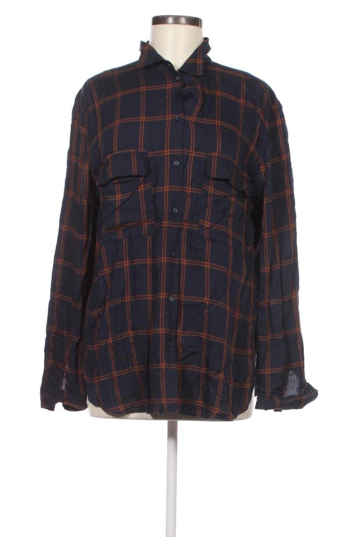 Γυναικείο πουκάμισο Promod, Μέγεθος M, Χρώμα Μπλέ, Τιμή 14,85 €