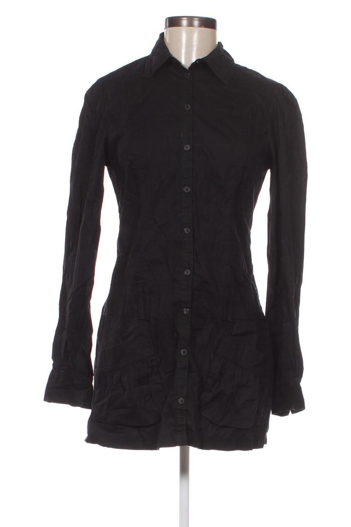 Γυναικείο πουκάμισο Promod, Μέγεθος M, Χρώμα Μαύρο, Τιμή 2,67 €