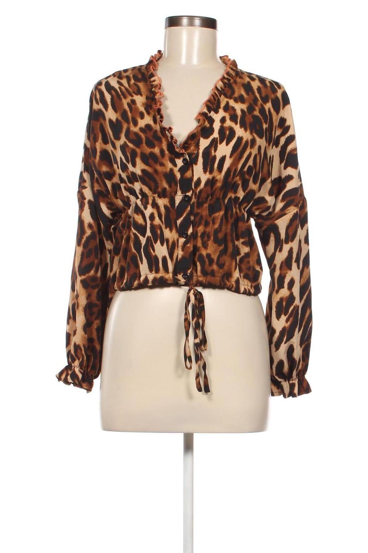Γυναικείο πουκάμισο SHEIN, Μέγεθος S, Χρώμα Πολύχρωμο, Τιμή 2,16 €
