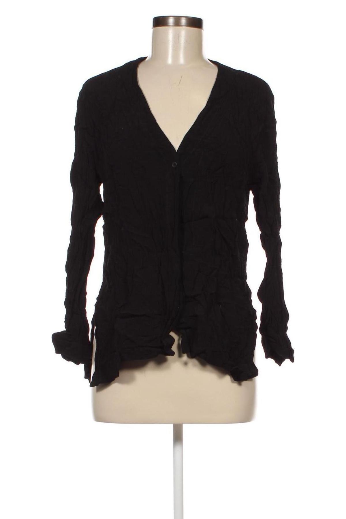 Γυναικείο πουκάμισο Topshop, Μέγεθος M, Χρώμα Μαύρο, Τιμή 2,38 €