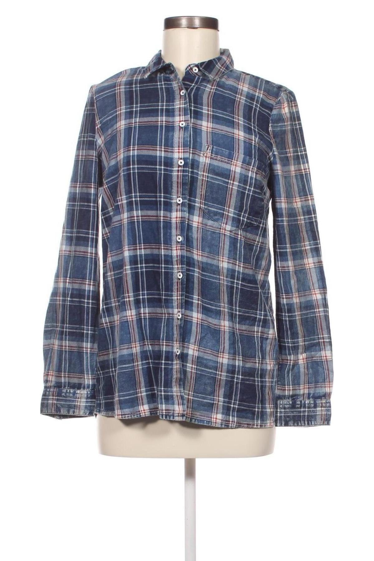 Γυναικείο πουκάμισο Tu, Μέγεθος M, Χρώμα Πολύχρωμο, Τιμή 2,16 €