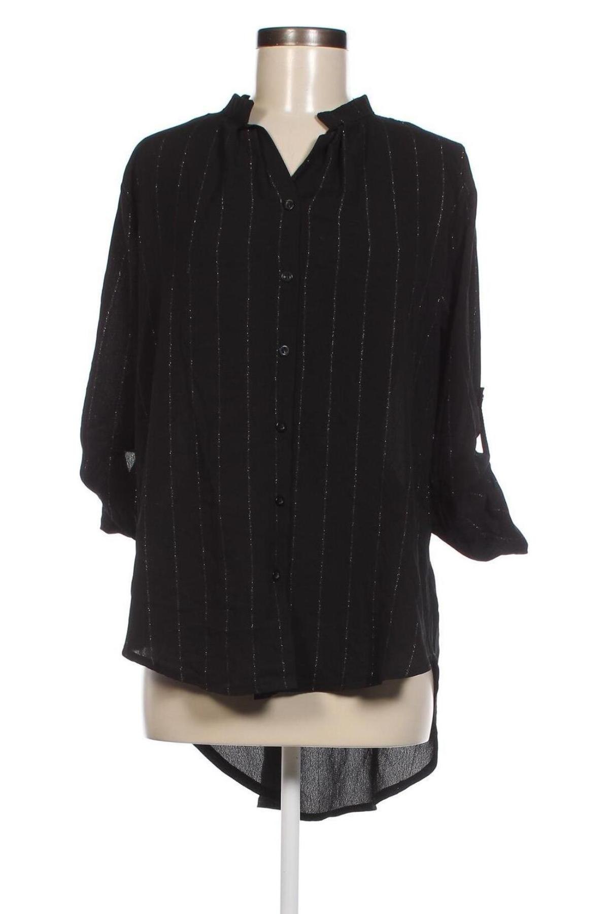 Γυναικείο πουκάμισο Zebra, Μέγεθος XS, Χρώμα Μαύρο, Τιμή 1,86 €