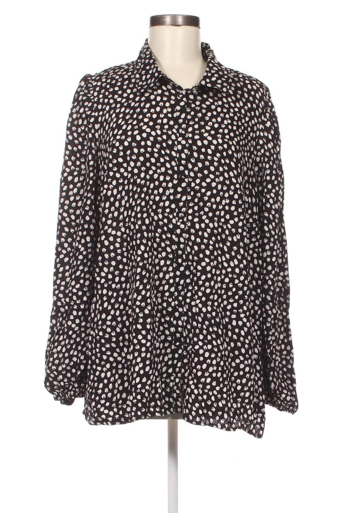 Γυναικείο πουκάμισο Zhenzi, Μέγεθος M, Χρώμα Μαύρο, Τιμή 2,32 €