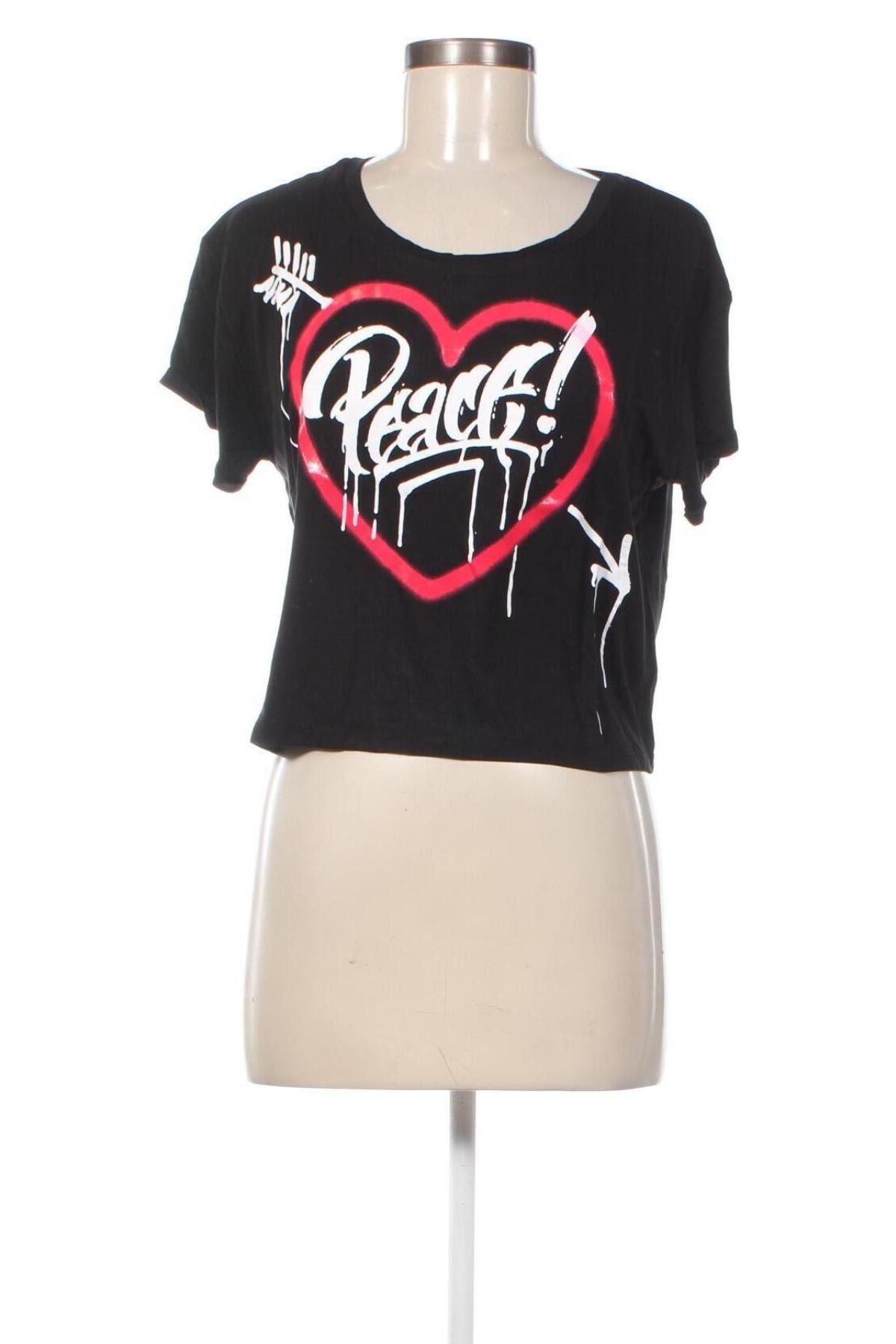 Γυναικείο t-shirt Trueprodigy, Μέγεθος XL, Χρώμα Μαύρο, Τιμή 10,16 €