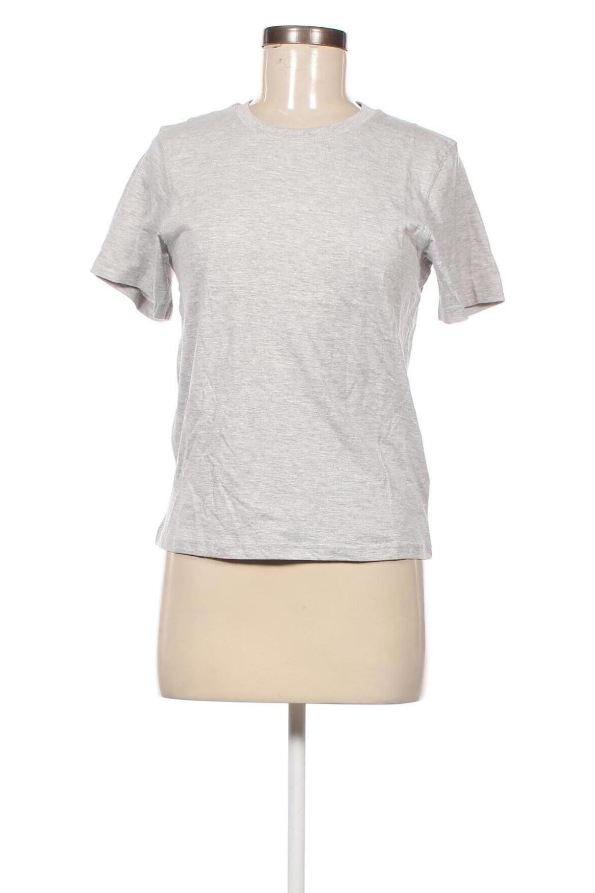 Γυναικείο t-shirt Weekday, Μέγεθος XS, Χρώμα Γκρί, Τιμή 6,71 €