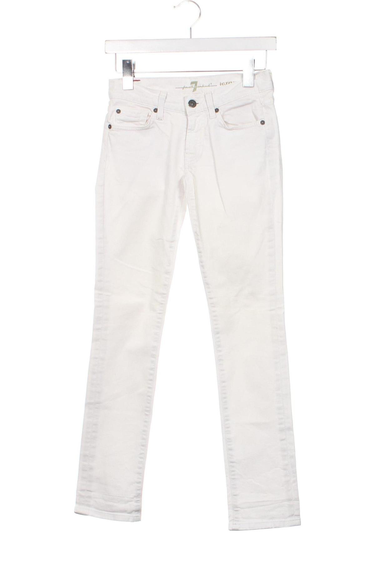 Damen Jeans 7 For All Mankind, Größe XXS, Farbe Weiß, Preis € 10,88