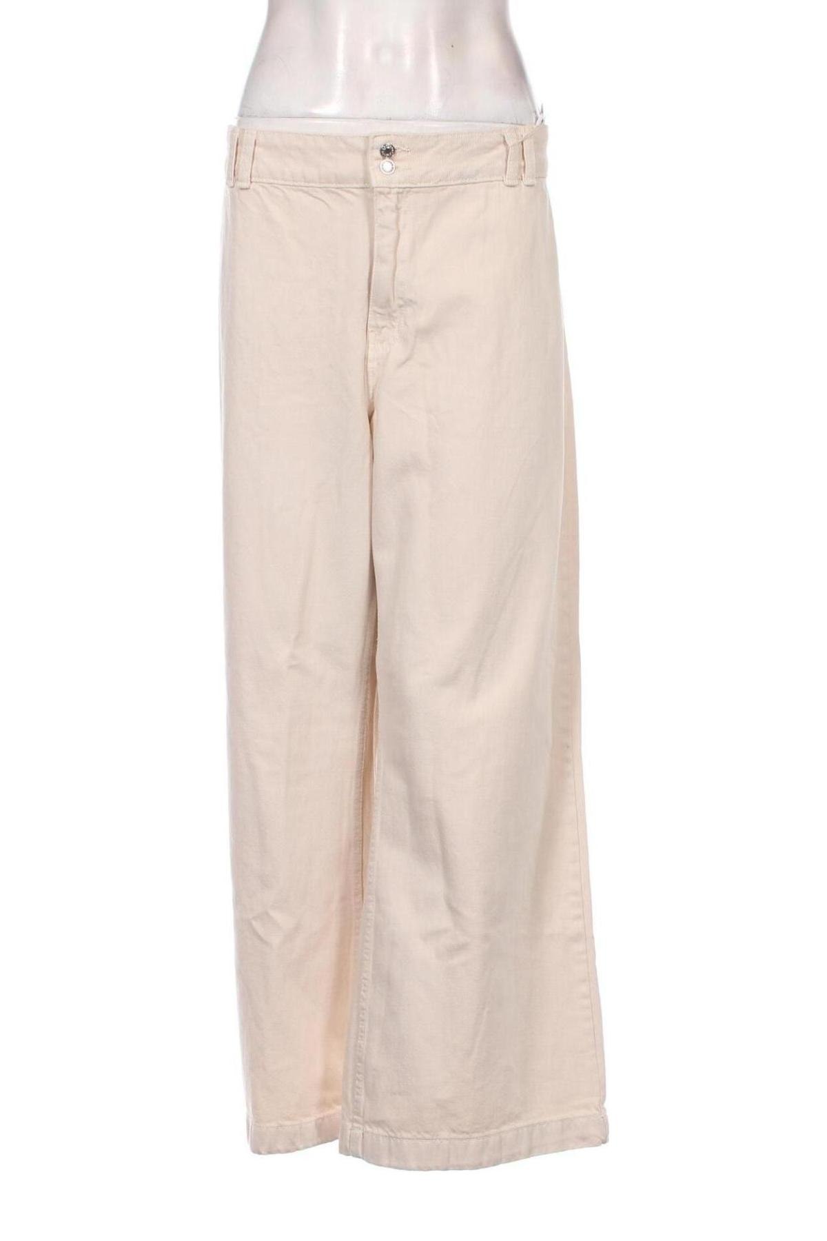 Γυναικείο Τζίν Mango, Μέγεθος XL, Χρώμα  Μπέζ, Τιμή 10,87 €