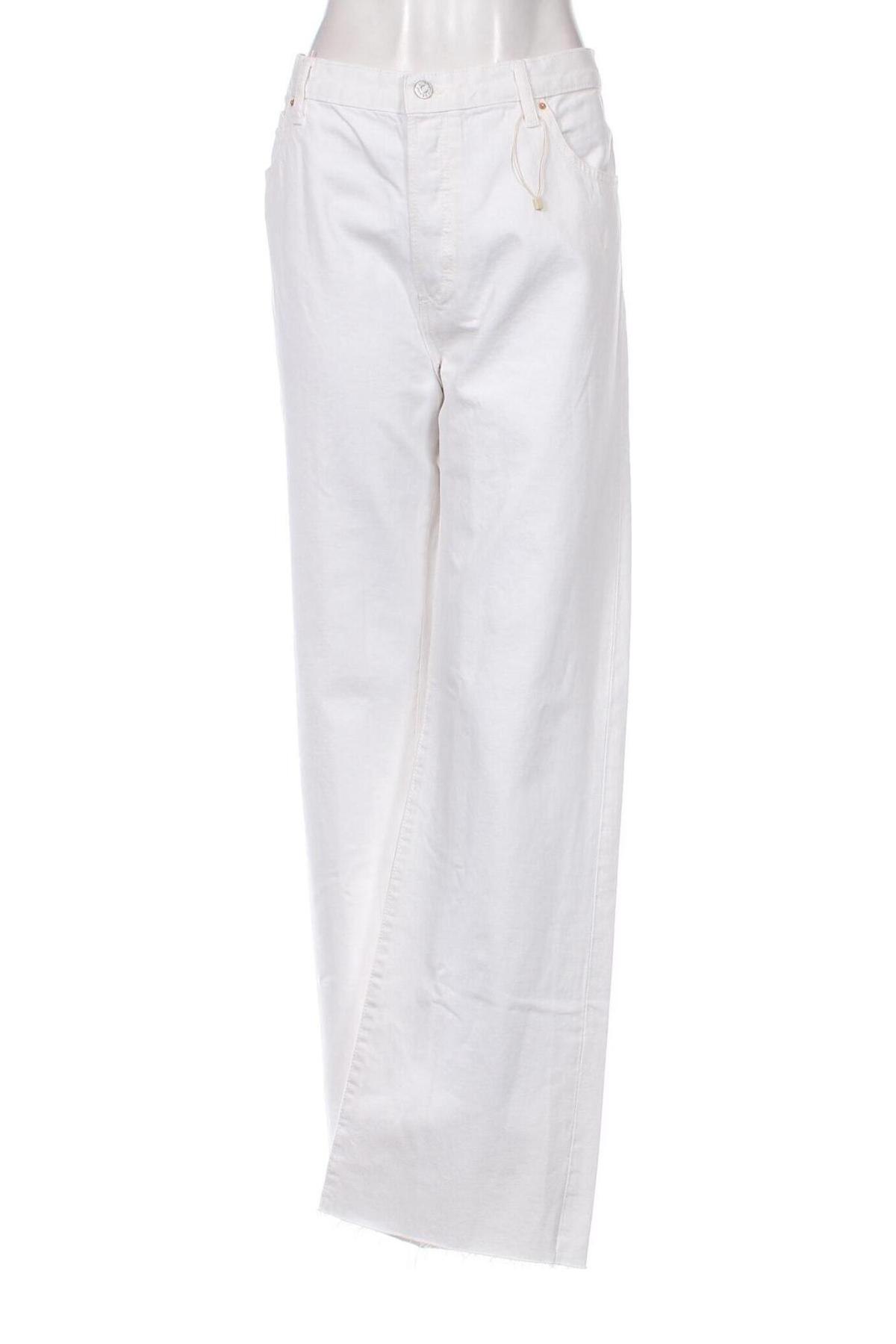 Γυναικείο Τζίν Mango, Μέγεθος XXL, Χρώμα Λευκό, Τιμή 15,07 €