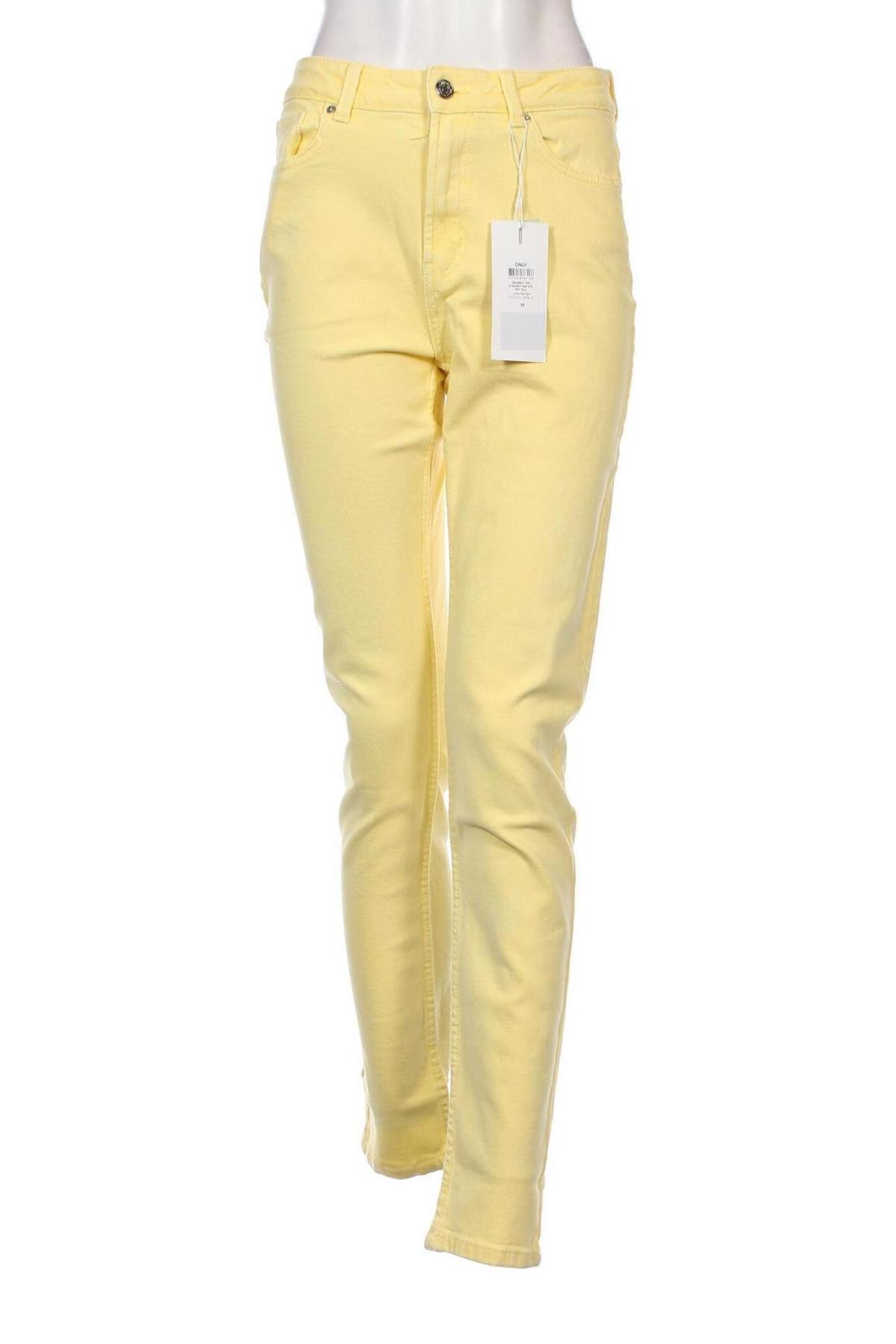 Γυναικείο Τζίν ONLY, Μέγεθος S, Χρώμα Κίτρινο, Τιμή 8,76 €