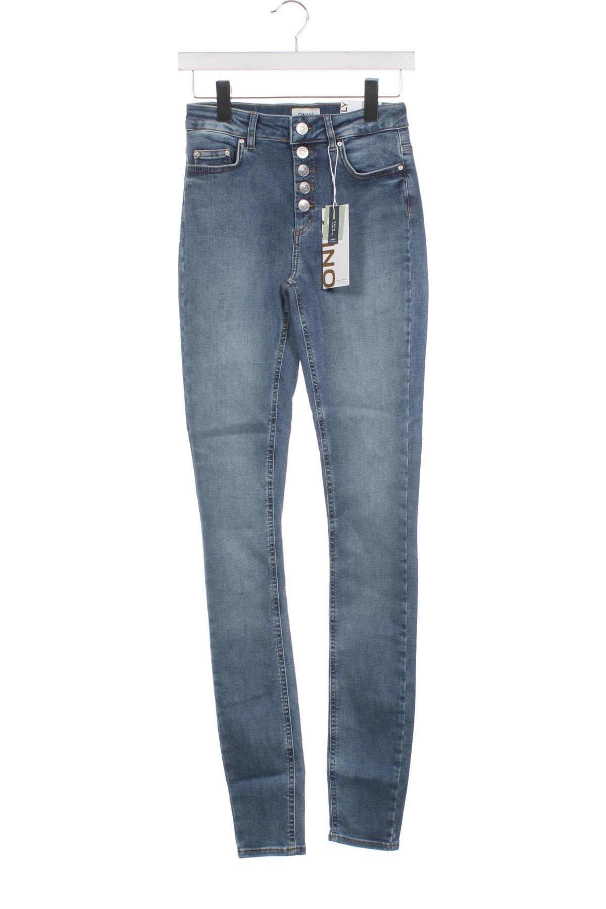 Dámské džíny  ONLY, Velikost XS, Barva Modrá, Cena  177,00 Kč