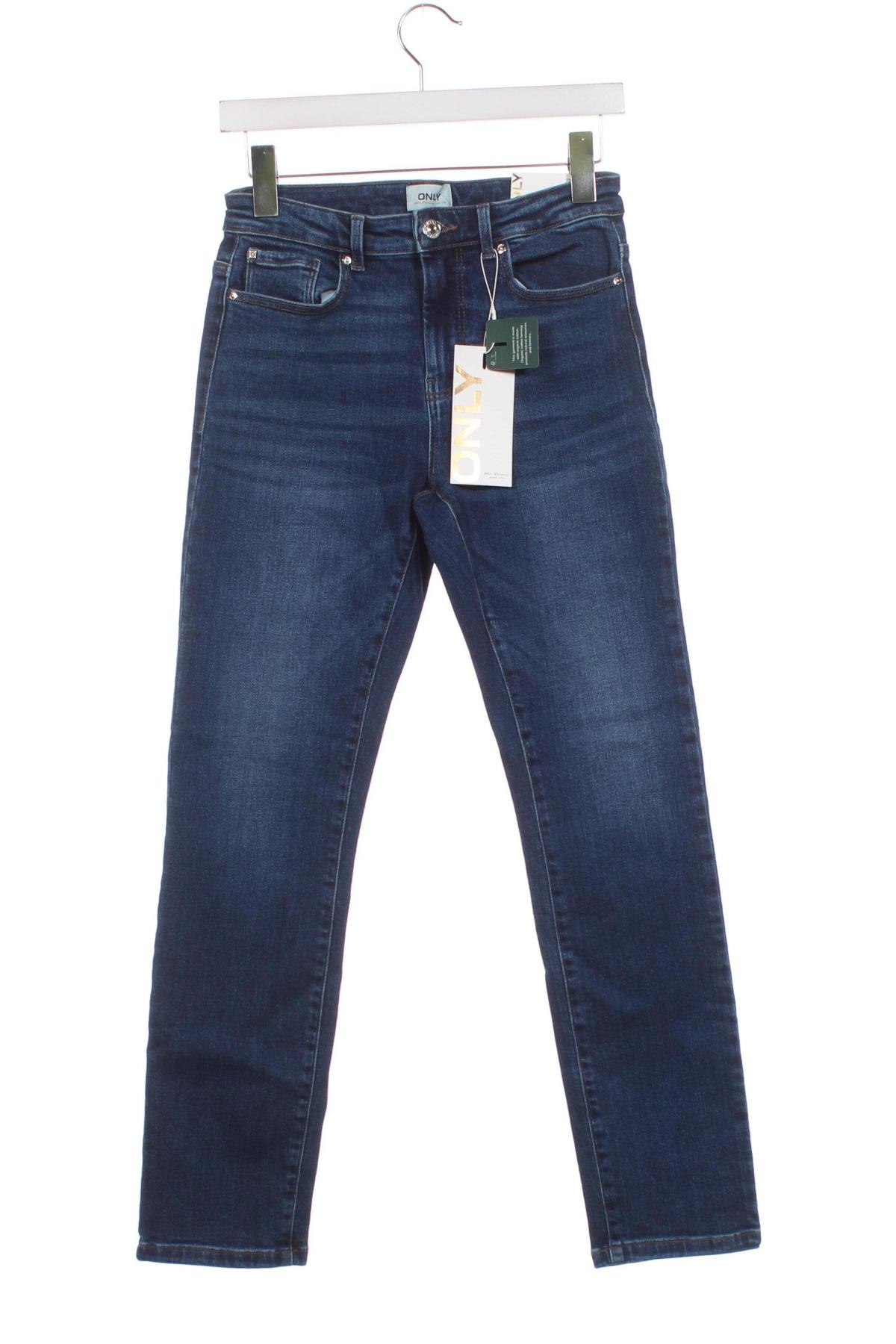 Dámske džínsy  ONLY, Veľkosť XS, Farba Modrá, Cena  9,46 €