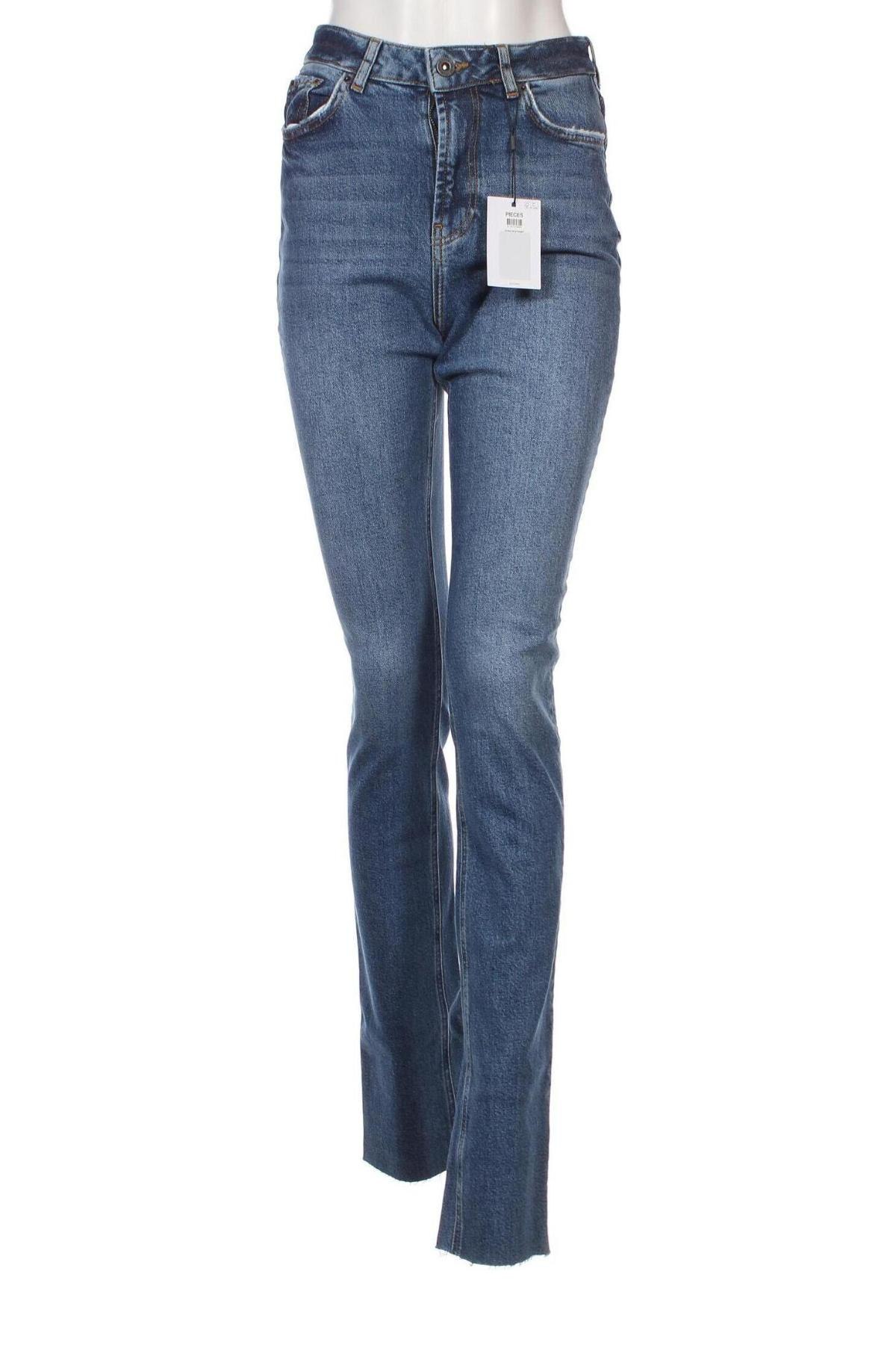 Damen Jeans Pieces, Größe M, Farbe Blau, Preis € 6,31