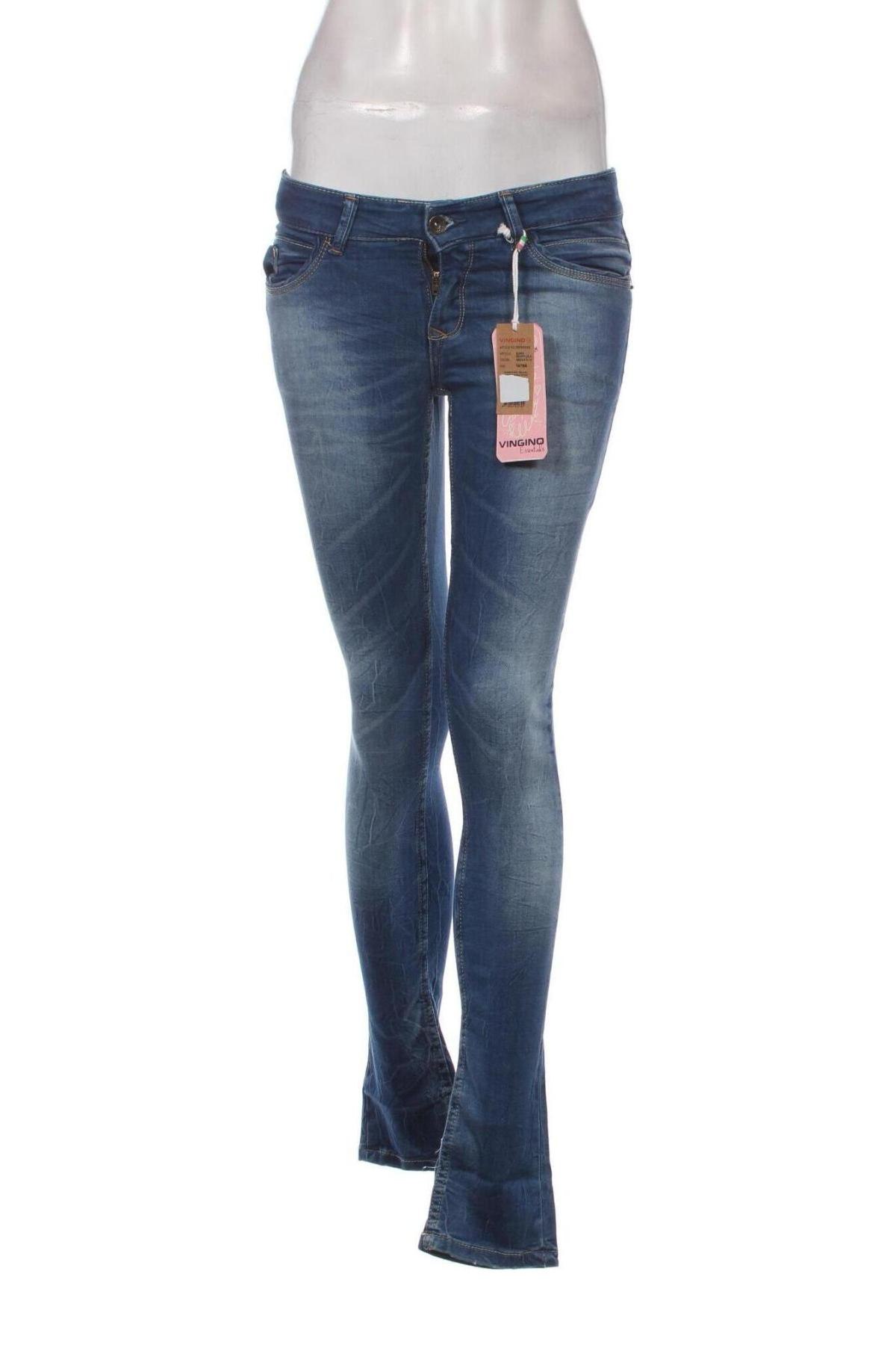 Damen Jeans Vingino, Größe L, Farbe Blau, Preis 8,97 €