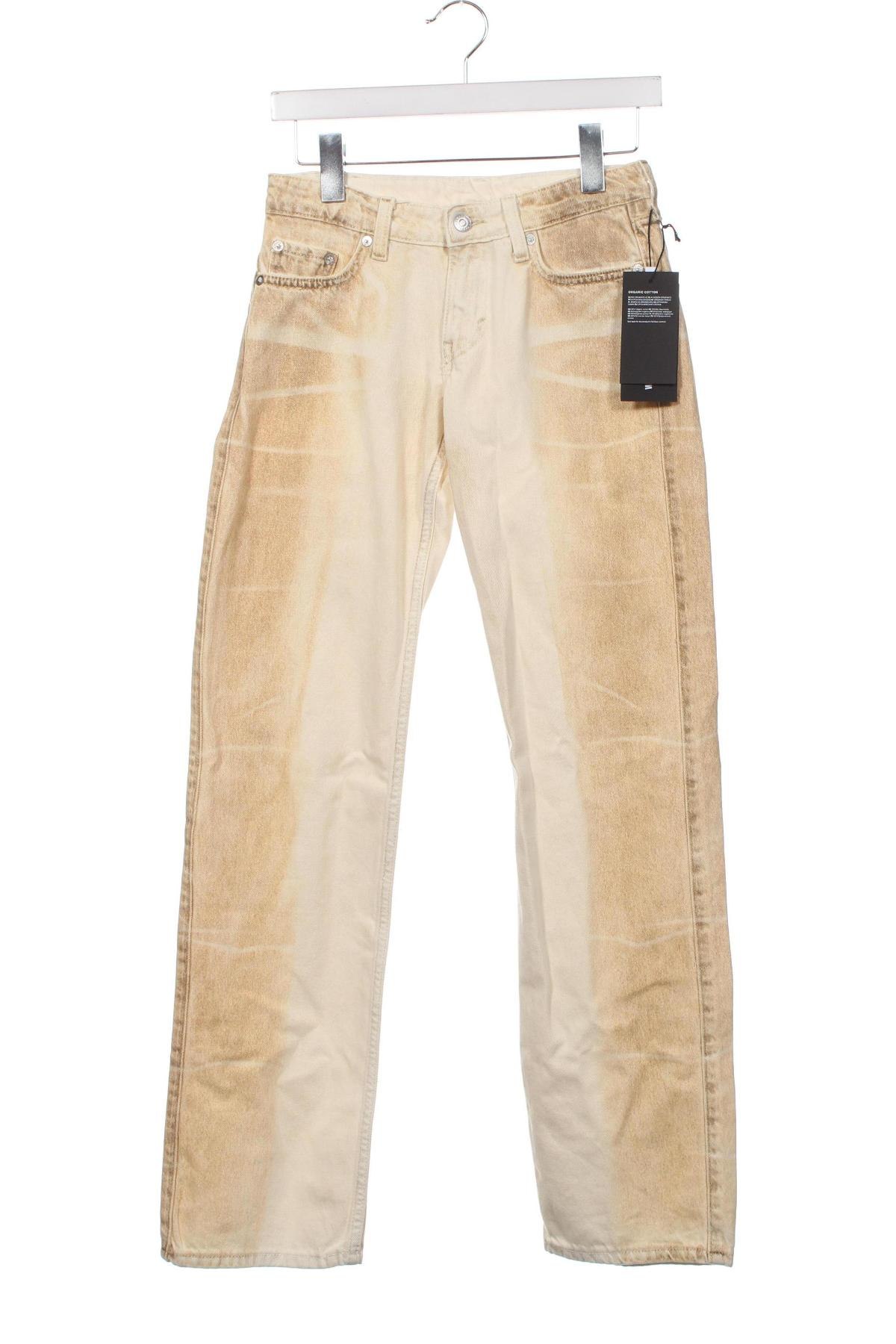Damen Jeans Weekday, Größe XS, Farbe Beige, Preis € 6,76