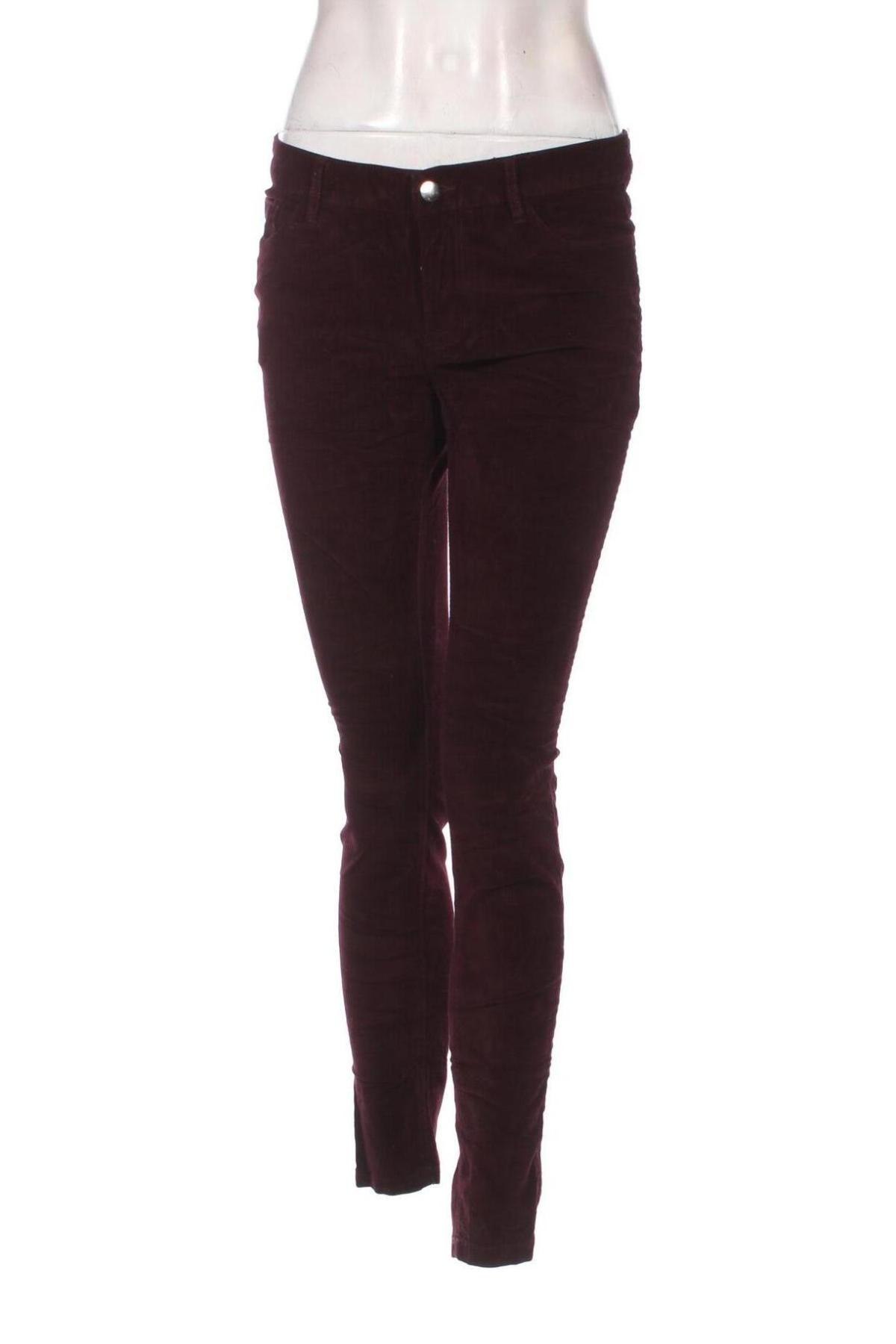 Γυναικείο κοτλέ παντελόνι Ajc, Μέγεθος M, Χρώμα Βιολετί, Τιμή 3,95 €