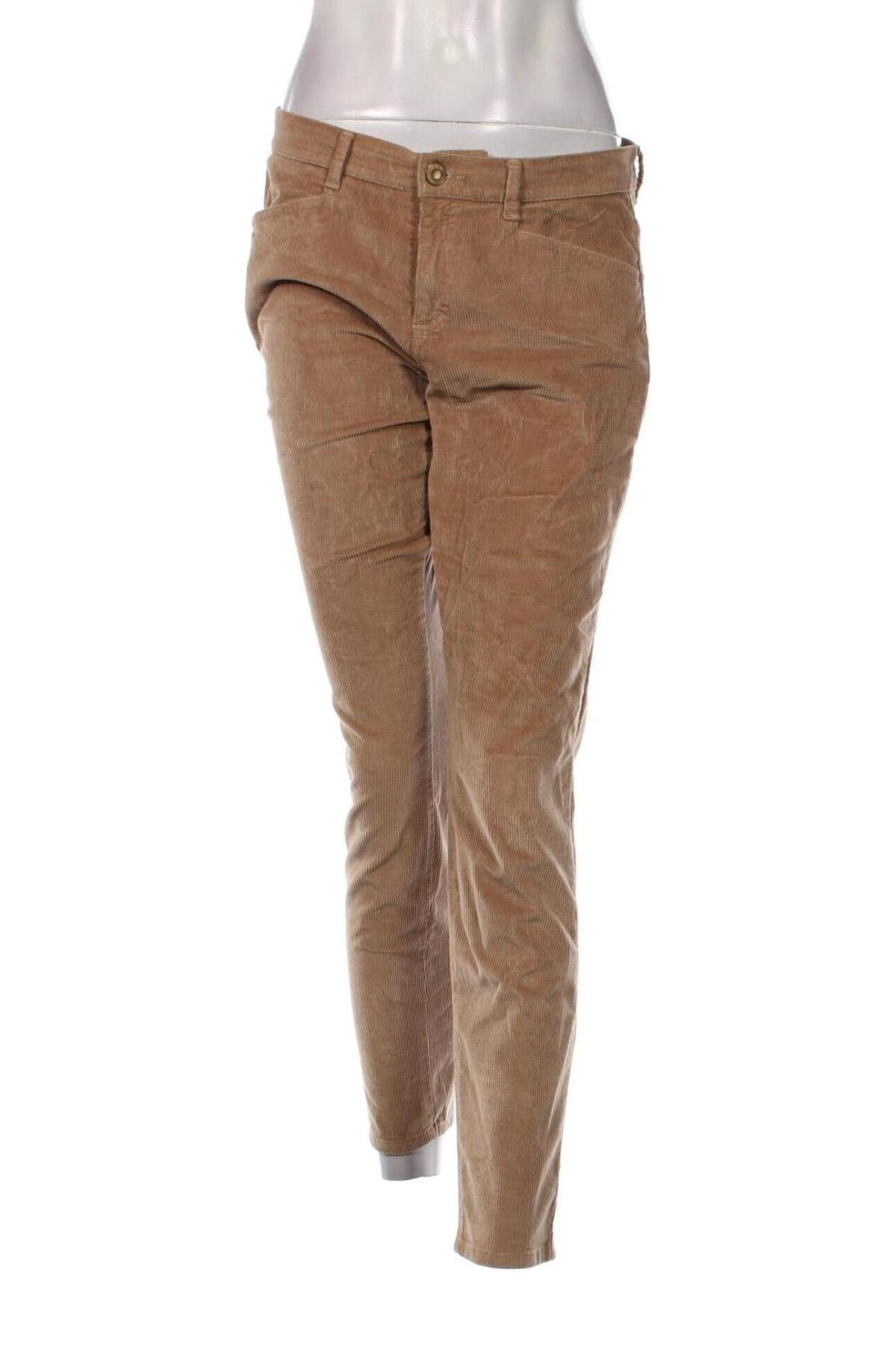 Γυναικείο κοτλέ παντελόνι Brax, Μέγεθος M, Χρώμα  Μπέζ, Τιμή 2,73 €