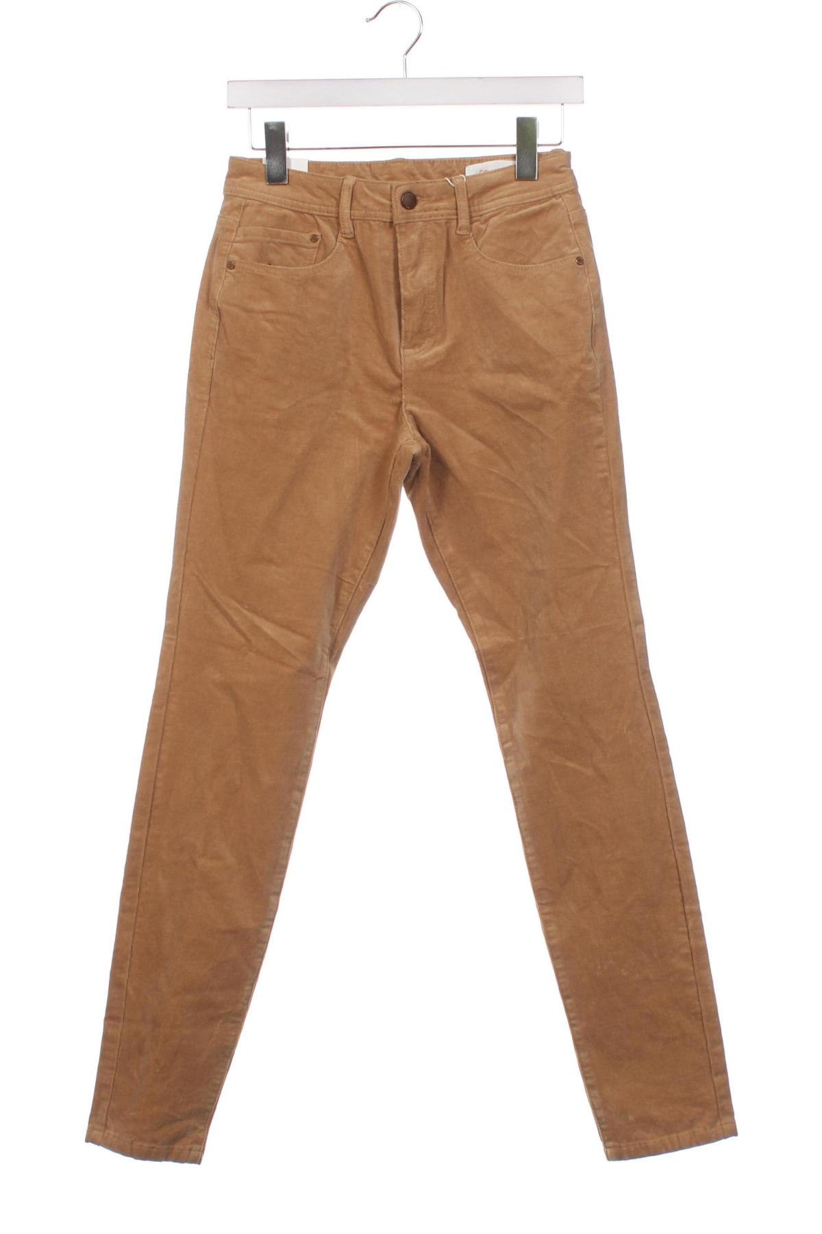 Pantaloni de velvet de femei S.Oliver, Mărime S, Culoare Bej, Preț 34,34 Lei