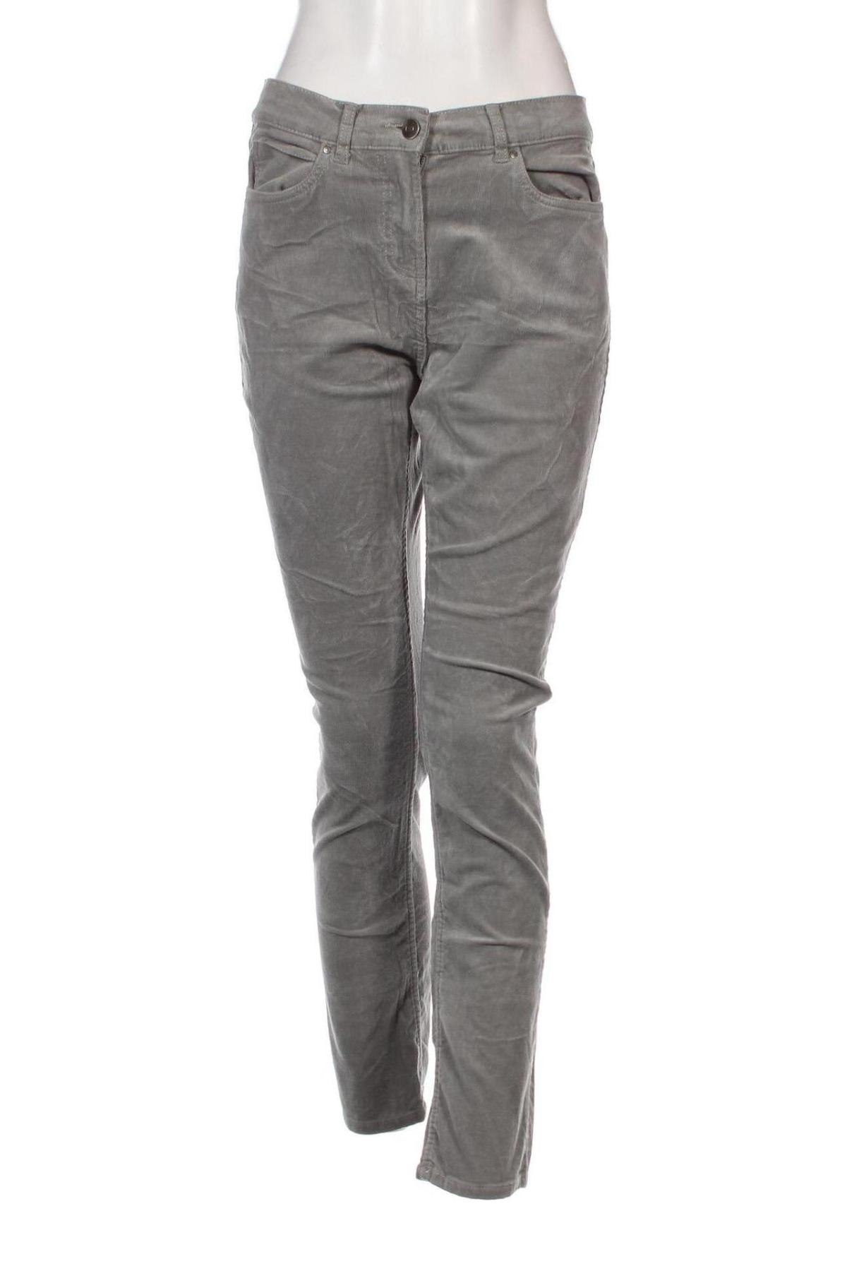 Pantaloni de velvet de femei Up 2 Fashion, Mărime M, Culoare Gri, Preț 18,12 Lei