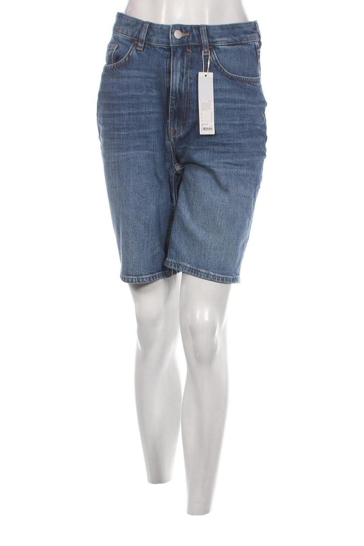Pantaloni scurți de femei Edc By Esprit, Mărime S, Culoare Albastru, Preț 236,84 Lei