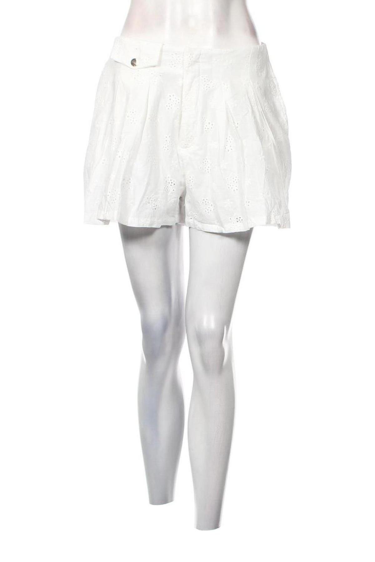 Дамски къс панталон Lili Sidonio, Размер M, Цвят Бял, Цена 72,00 лв.