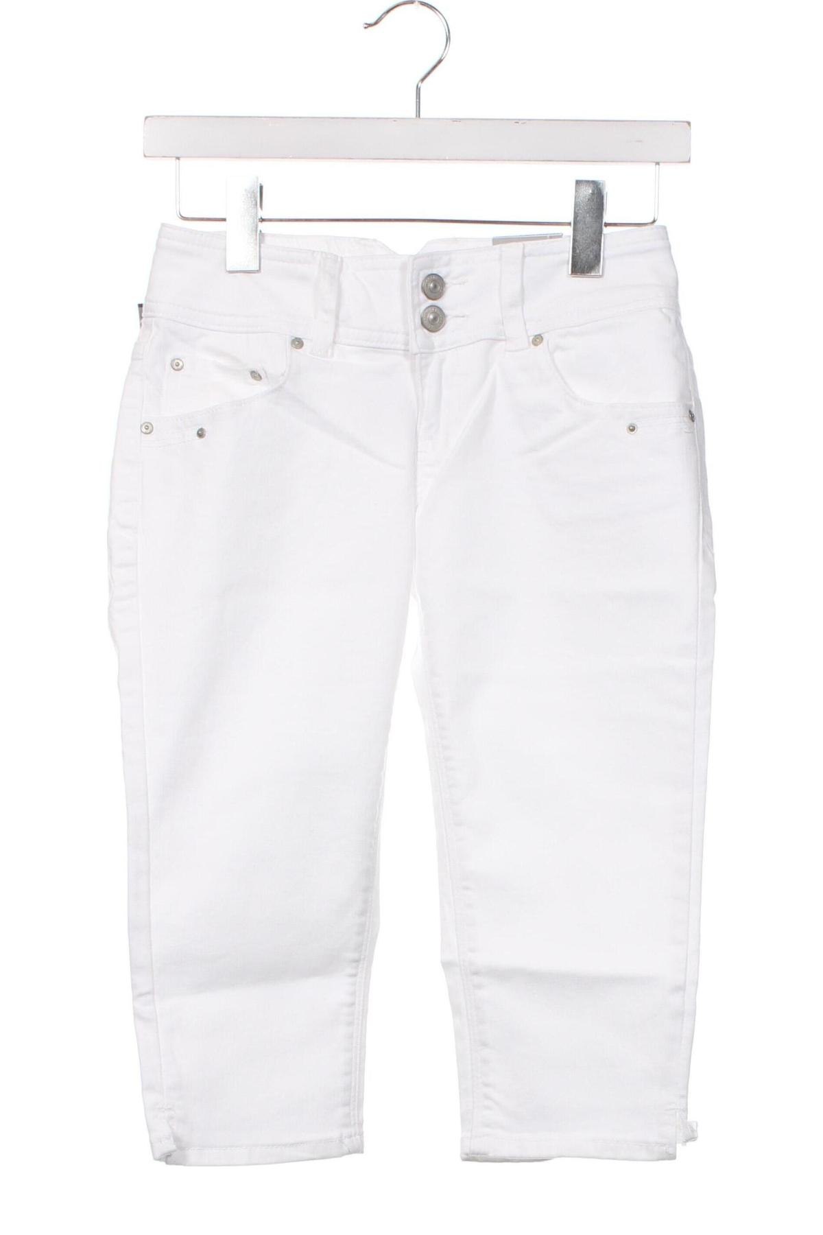 Дамски къс панталон Ltb, Размер XS, Цвят Бял, Цена 19,44 лв.