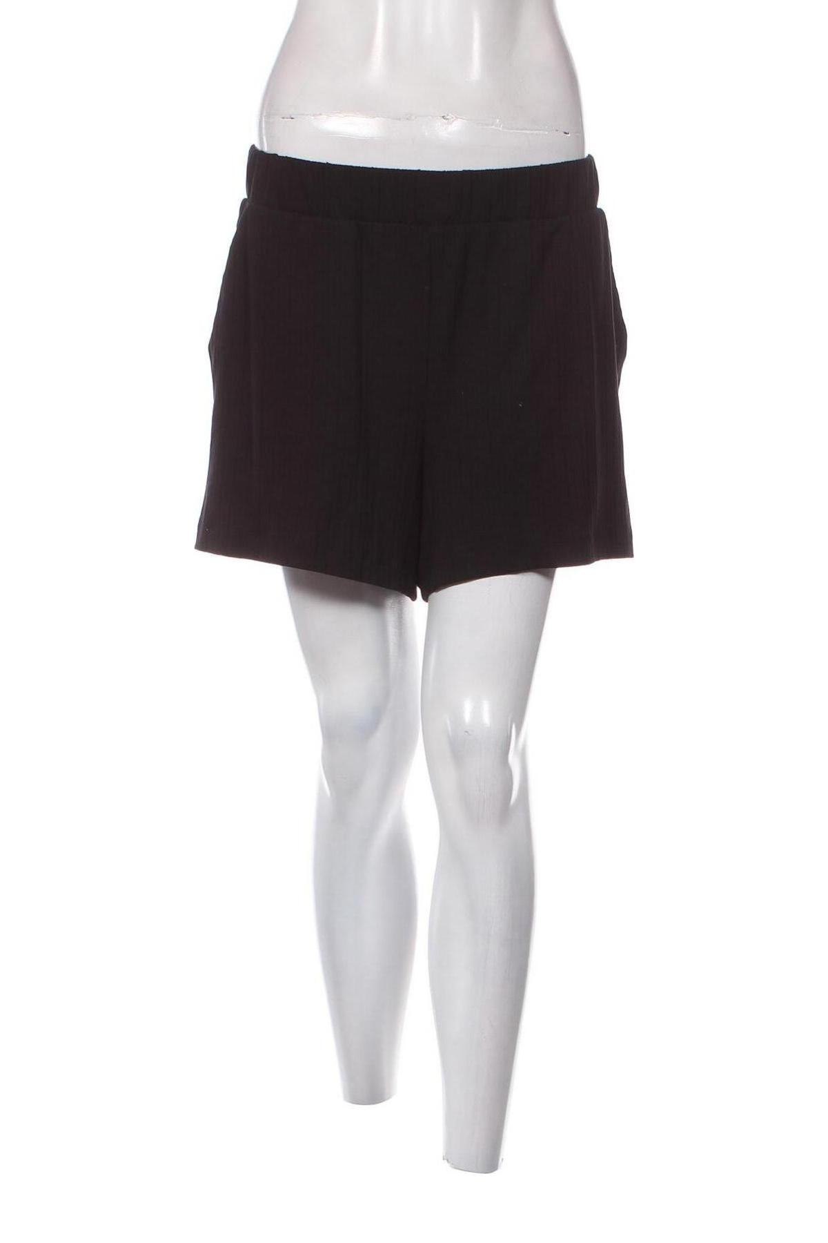 Γυναικείο κοντό παντελόνι Monki, Μέγεθος M, Χρώμα Μαύρο, Τιμή 4,62 €