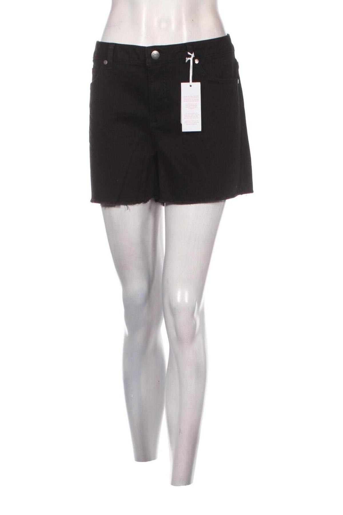Γυναικείο κοντό παντελόνι Tamaris, Μέγεθος XL, Χρώμα Μαύρο, Τιμή 11,50 €