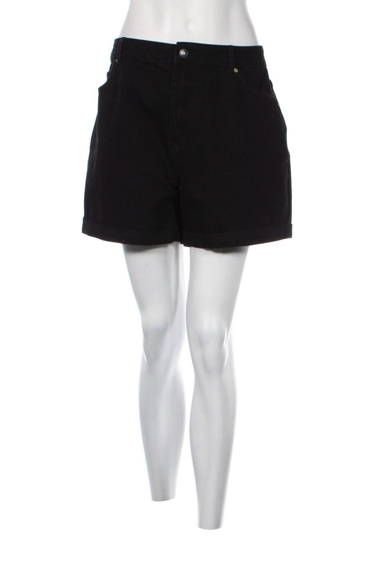 Дамски къс панталон Vero Moda, Размер XL, Цвят Черен, Цена 40,00 лв.