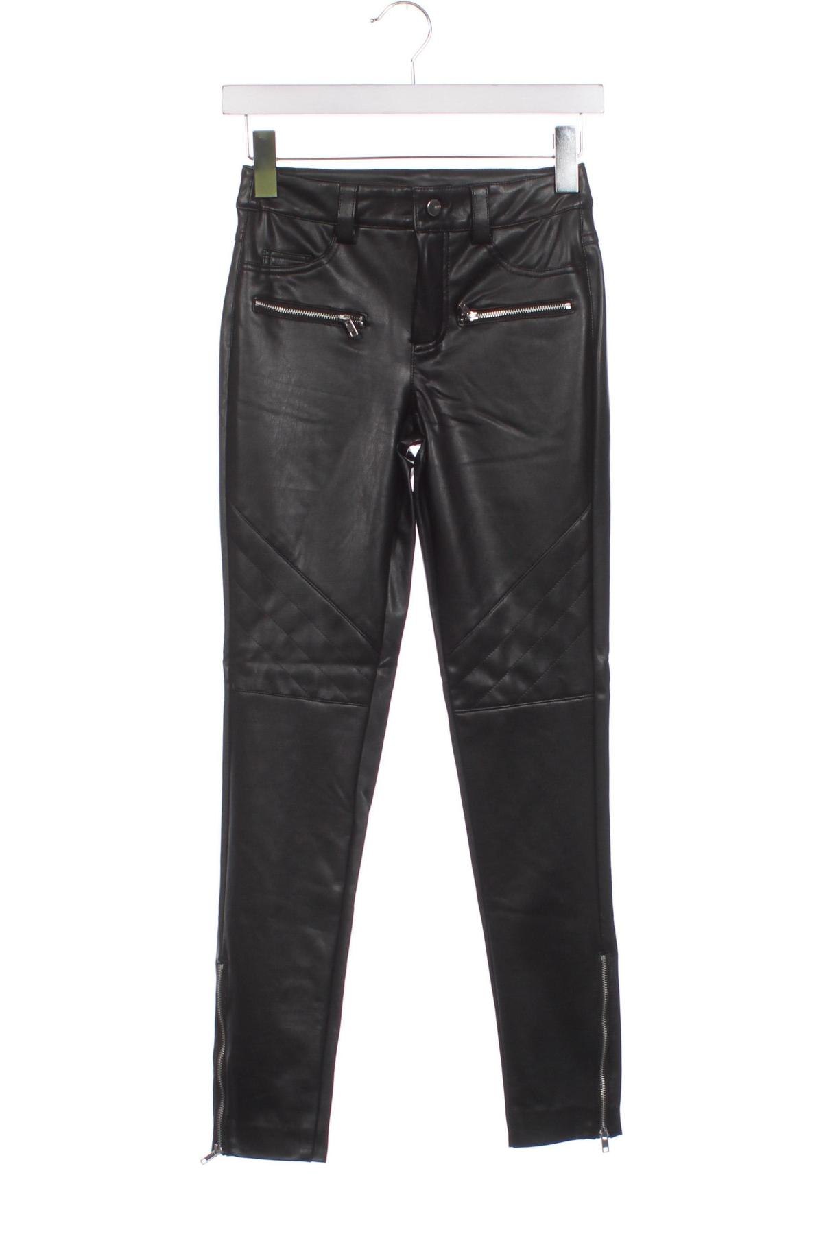 Pantaloni de piele pentru damă ONLY, Mărime XXS, Culoare Negru, Preț 47,96 Lei
