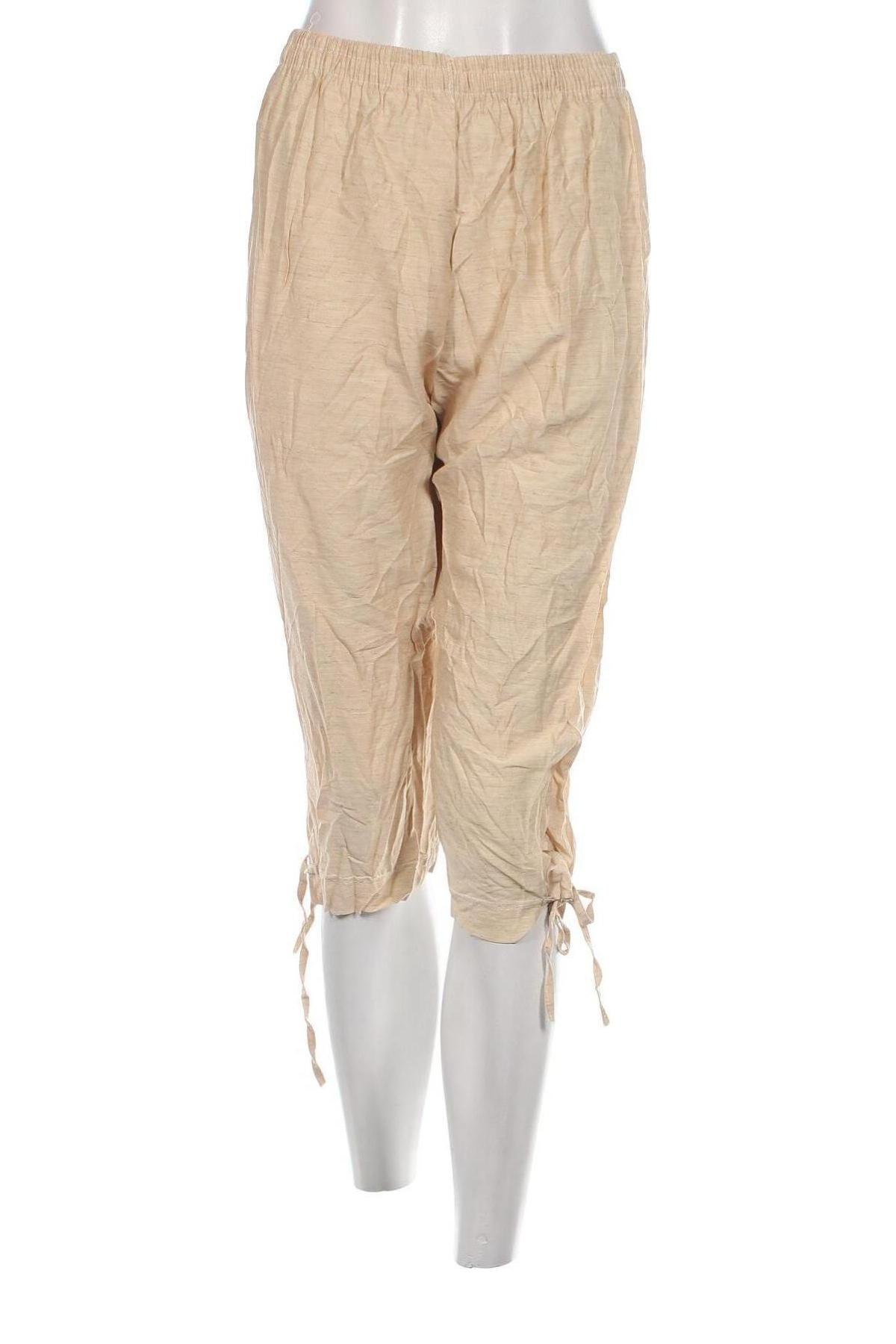 Pantaloni de femei, Mărime S, Culoare Bej, Preț 24,21 Lei