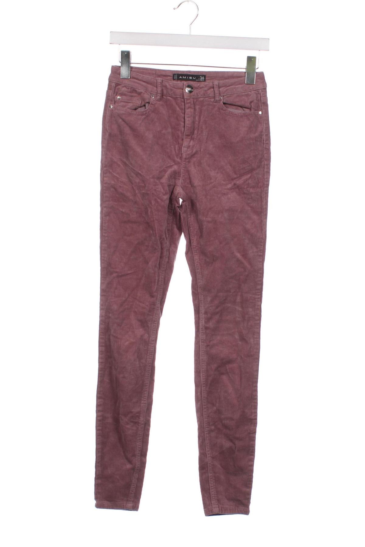 Pantaloni de femei Amisu, Mărime S, Culoare Mov, Preț 18,12 Lei