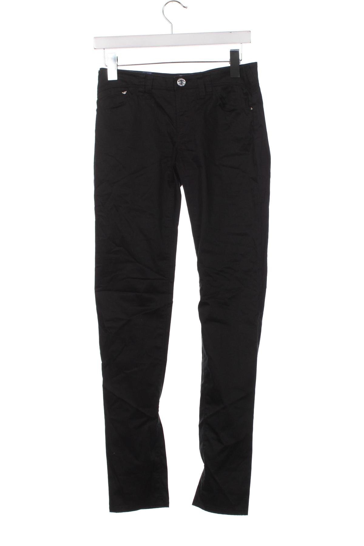 Дамски панталон Armani Jeans, Размер S, Цвят Черен, Цена 78,00 лв.