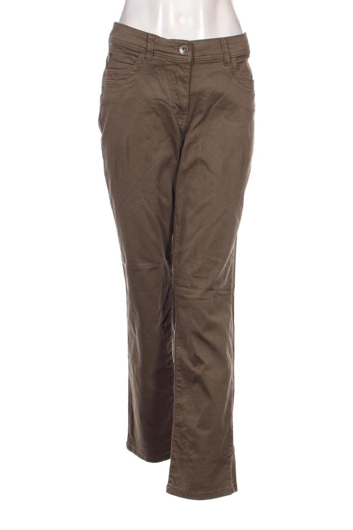Дамски панталон Bonita, Размер L, Цвят Зелен, Цена 9,66 лв.