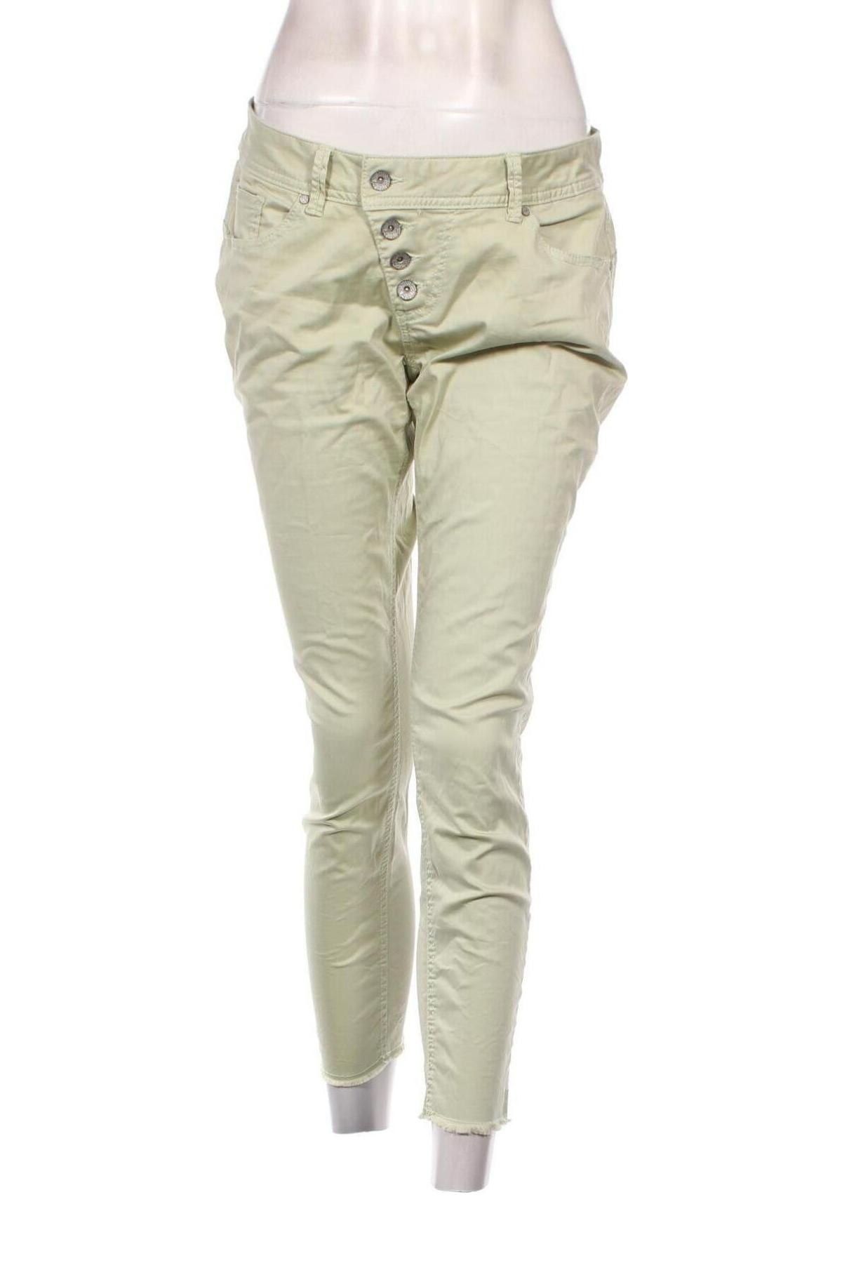 Дамски панталон Buena Vista, Размер M, Цвят Зелен, Цена 18,27 лв.